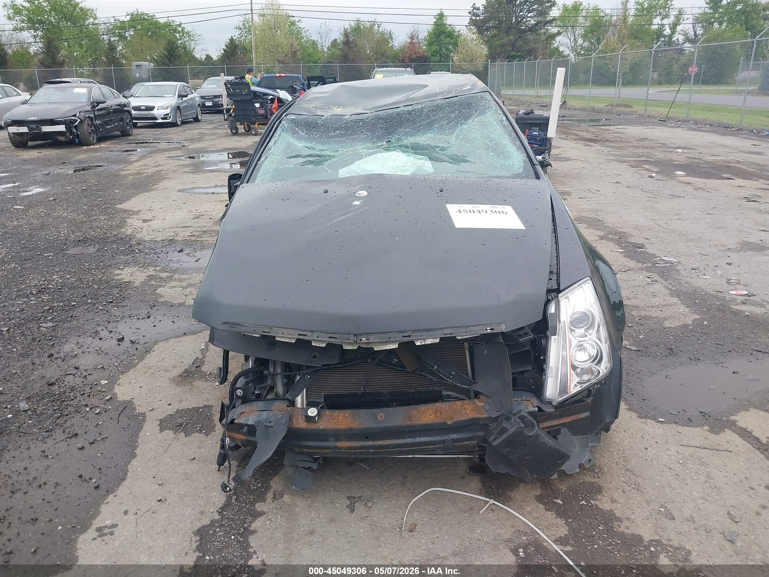 2013 Cadillac Cts Luxury Black vin: 1G6DG5E52D0130353