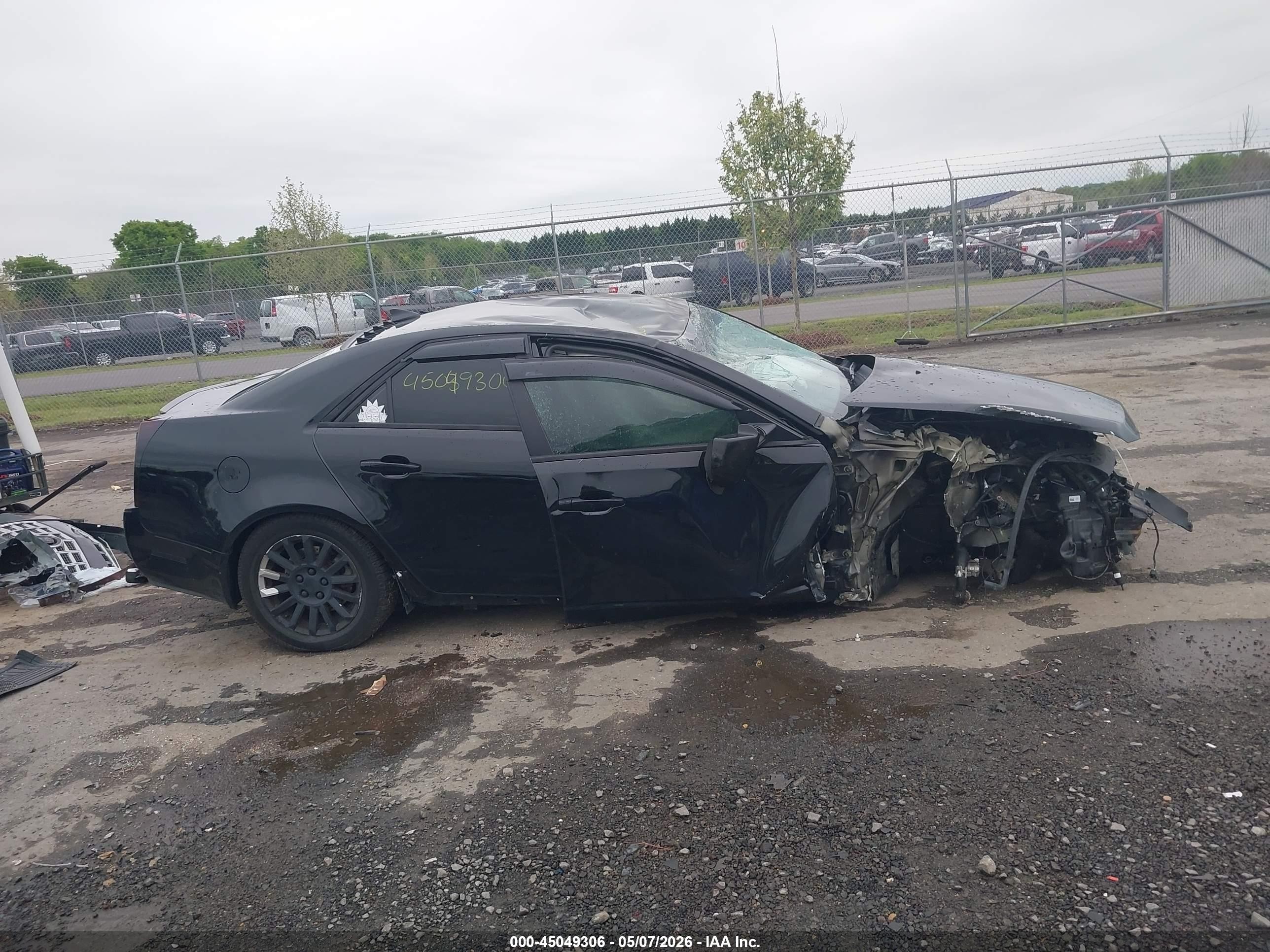 2013 Cadillac Cts Luxury Black vin: 1G6DG5E52D0130353