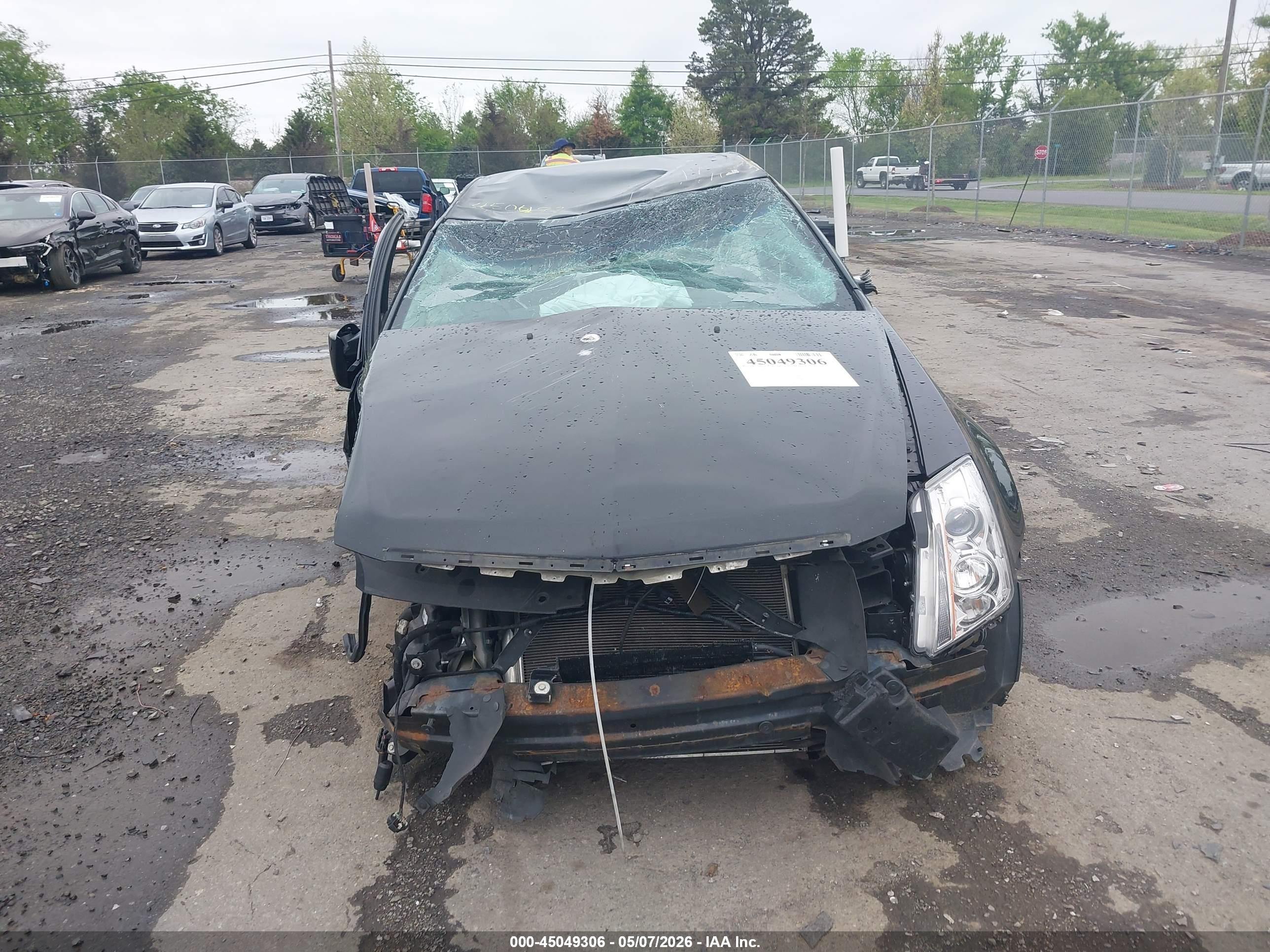 2013 Cadillac Cts Luxury Black vin: 1G6DG5E52D0130353