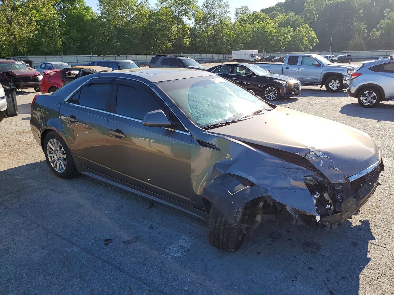 2012 Cadillac Cts Luxury Collection Tan vin: 1G6DG5E53C0125709