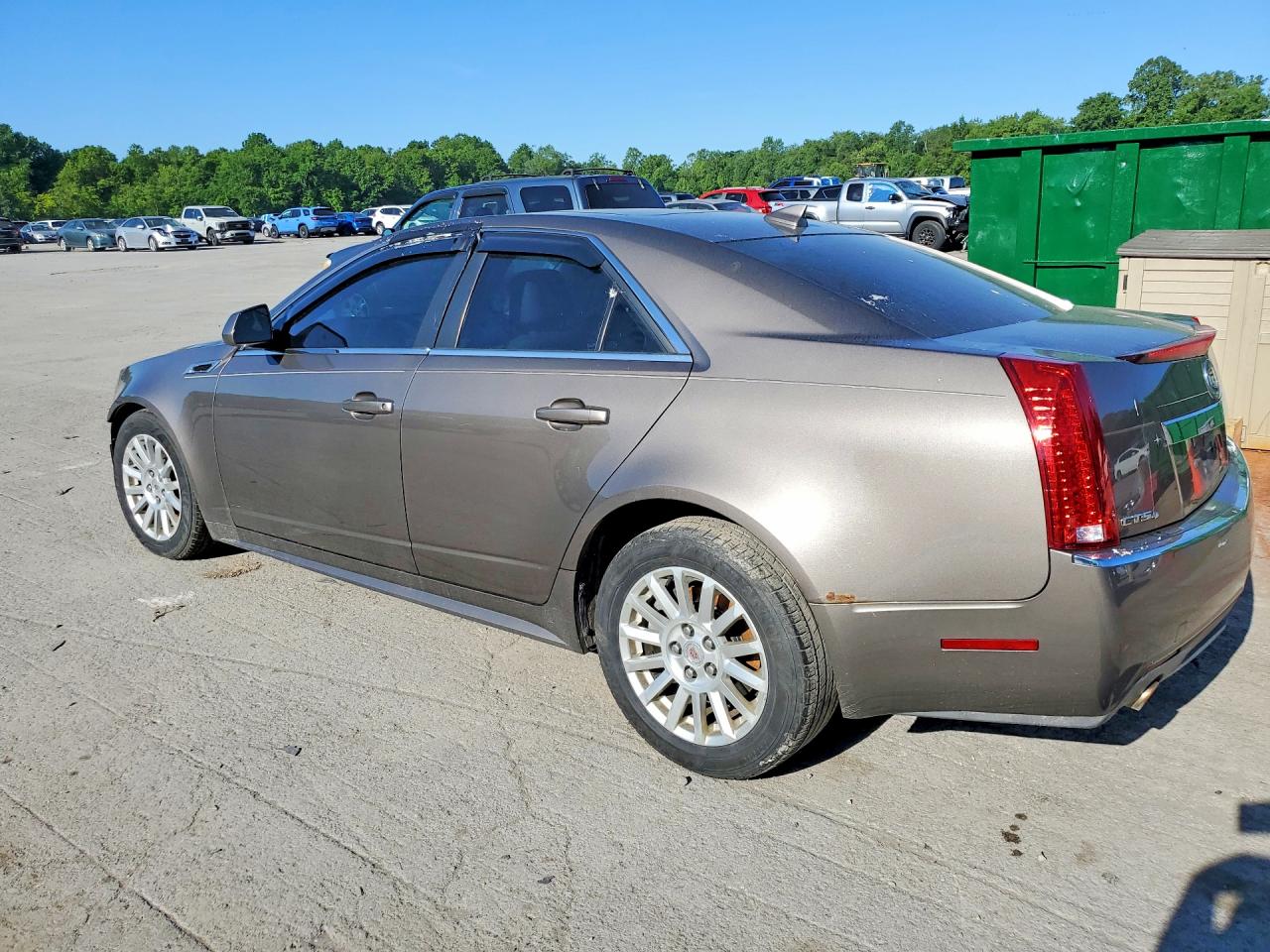 2012 Cadillac Cts Luxury Collection Tan vin: 1G6DG5E53C0125709