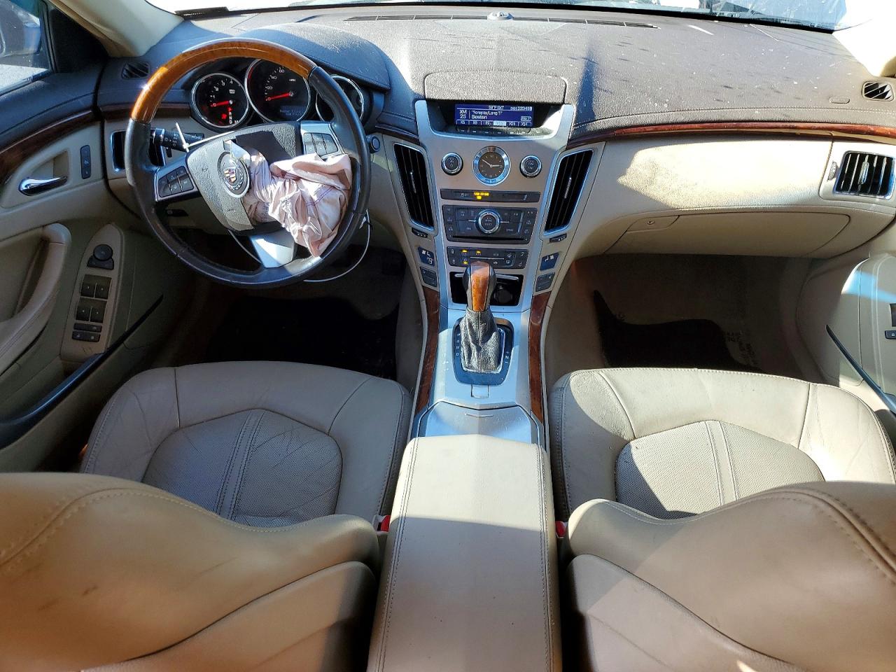 2012 Cadillac Cts Luxury Collection Tan vin: 1G6DG5E53C0125709