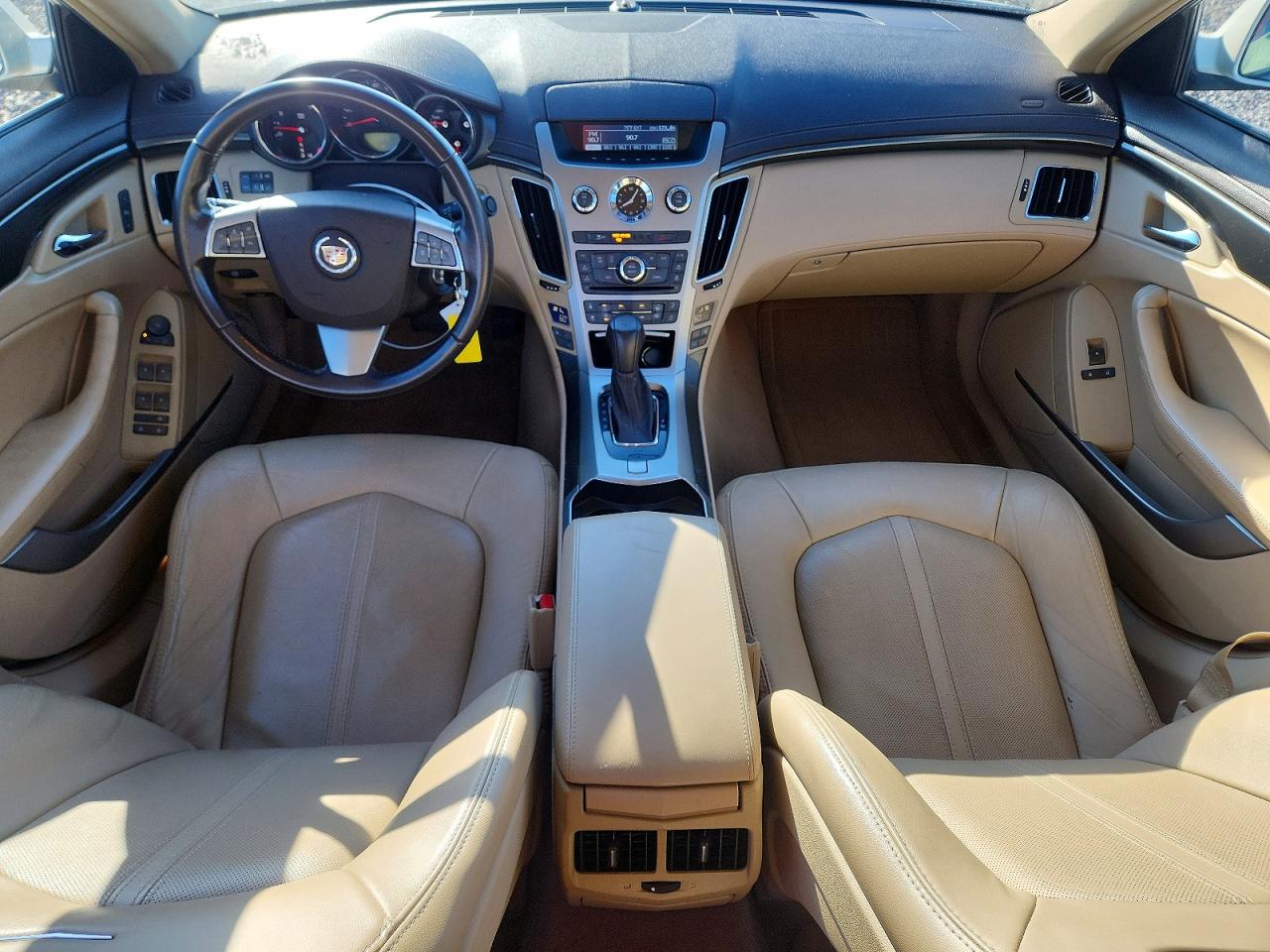 2013 Cadillac Cts Luxury Collection White vin: 1G6DG5E53D0104263