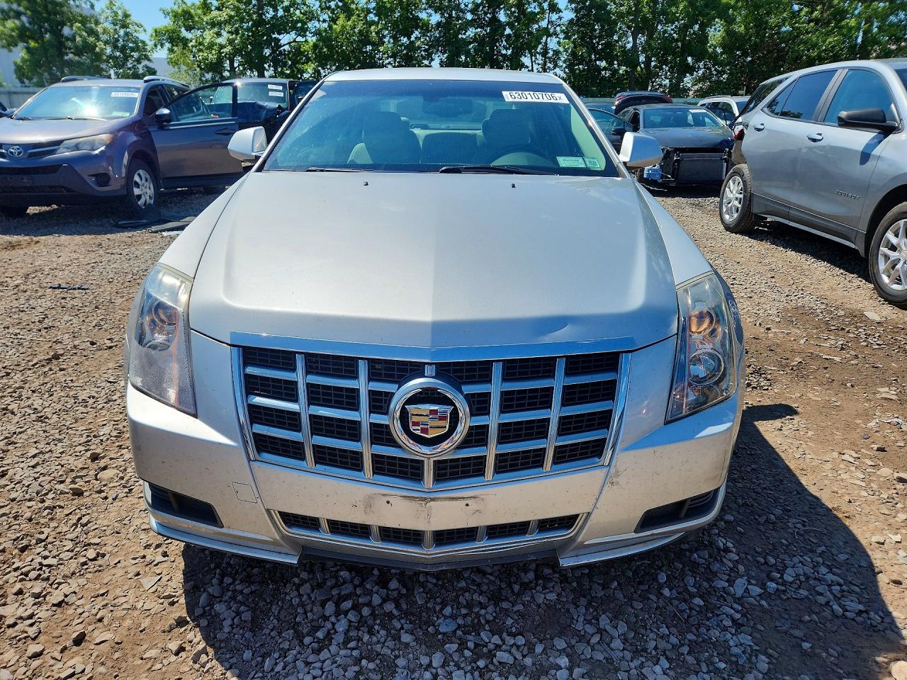 2013 Cadillac Cts Luxury Collection Silver vin: 1G6DG5E53D0116705