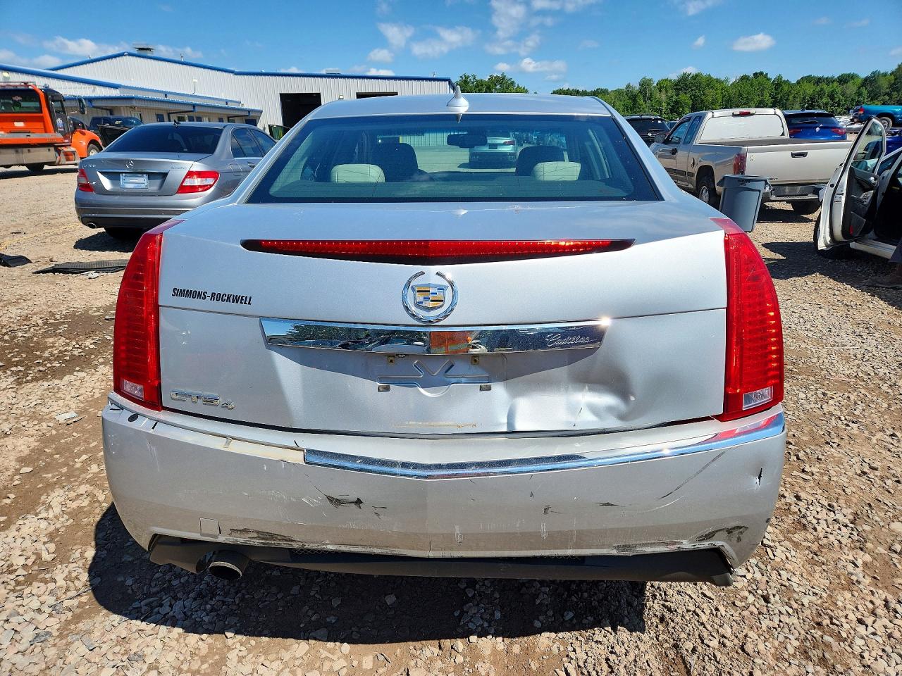 2013 Cadillac Cts Luxury Collection Silver vin: 1G6DG5E53D0116705