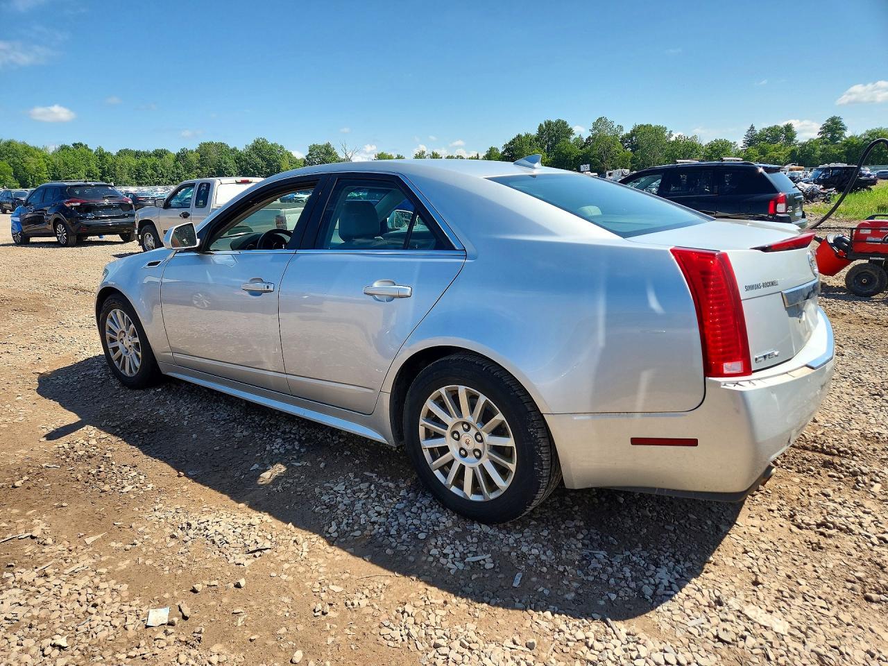 2013 Cadillac Cts Luxury Collection Silver vin: 1G6DG5E53D0116705