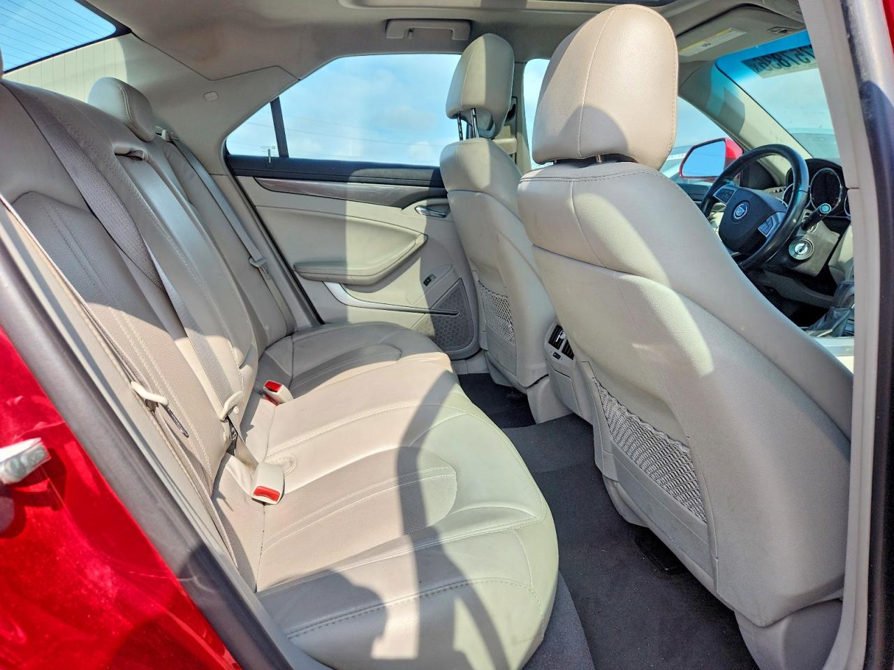 2013 Cadillac Cts Luxury Collection Red vin: 1G6DG5E54D0149454