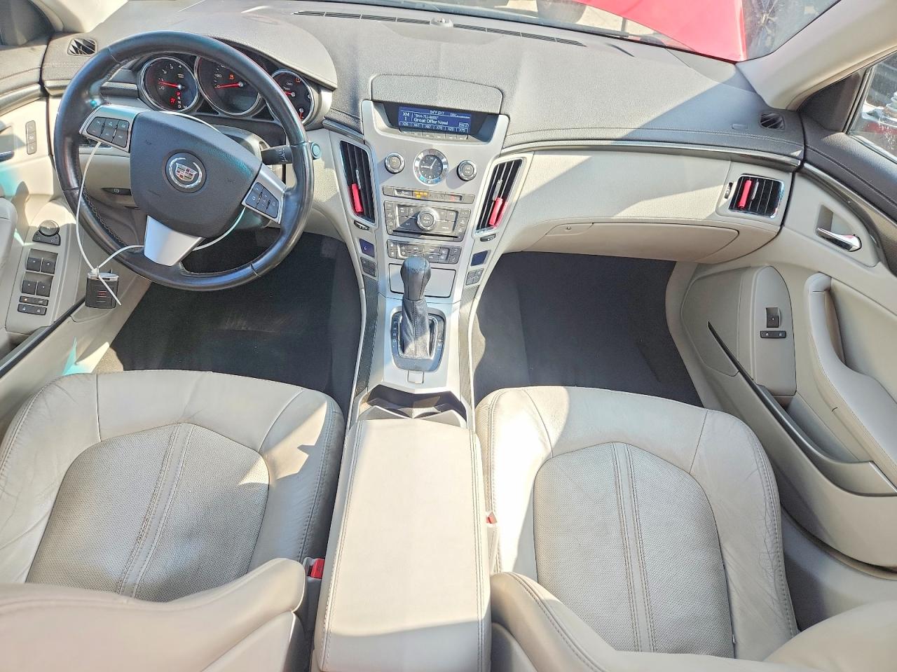 2013 Cadillac Cts Luxury Collection Red vin: 1G6DG5E54D0149454
