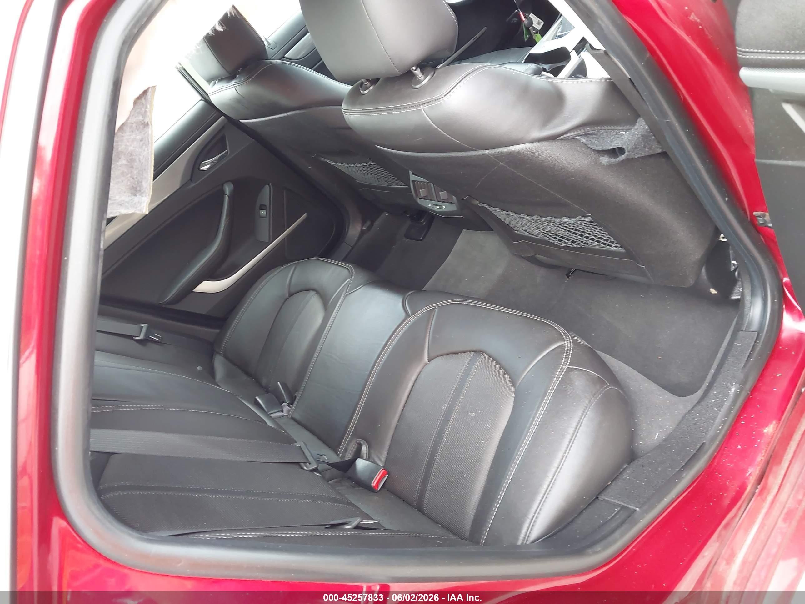 2013 Cadillac Cts Luxury Red vin: 1G6DG5E55D0149589