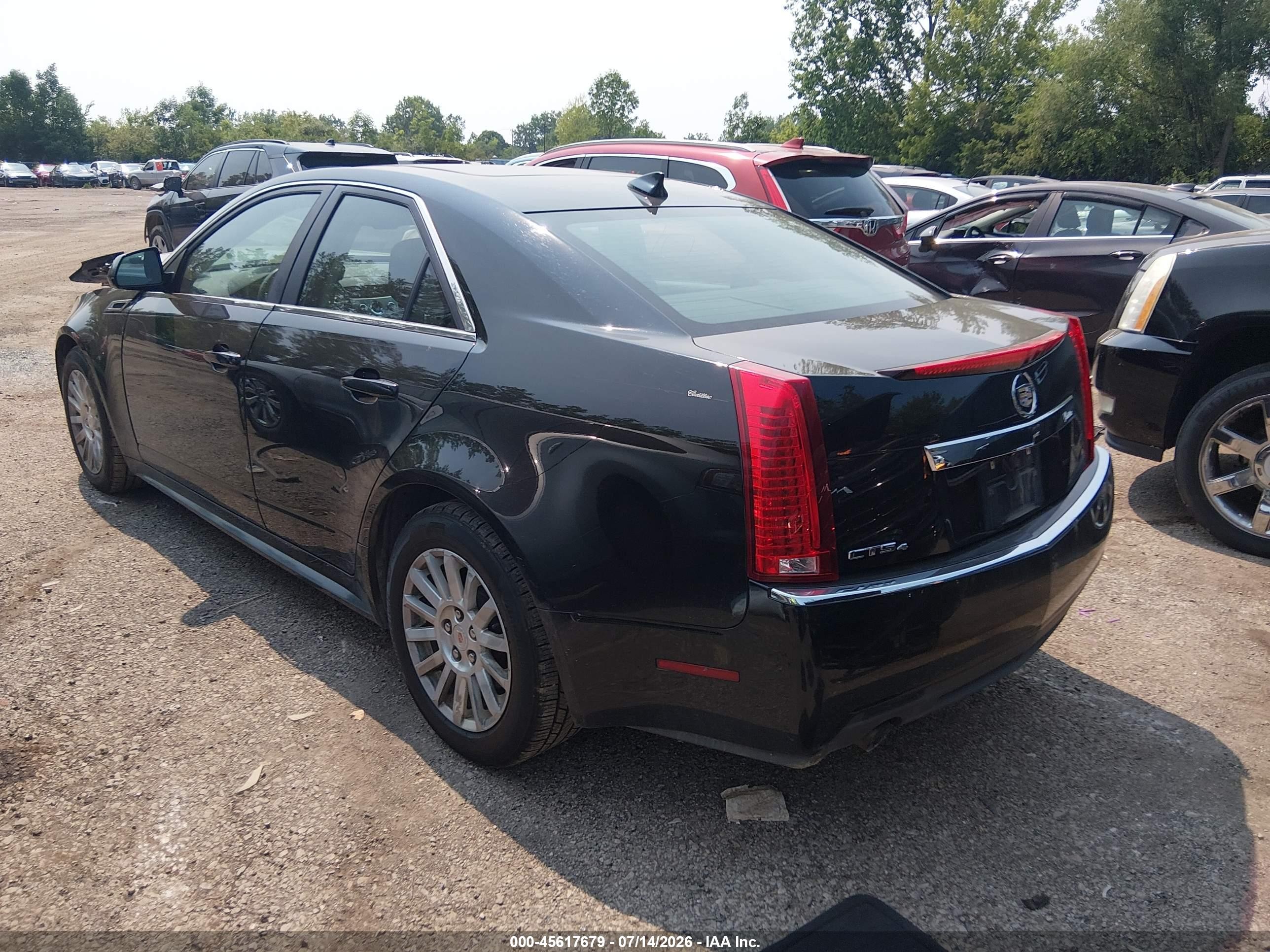 2013 Cadillac Cts Luxury Black vin: 1G6DG5E55D0178994
