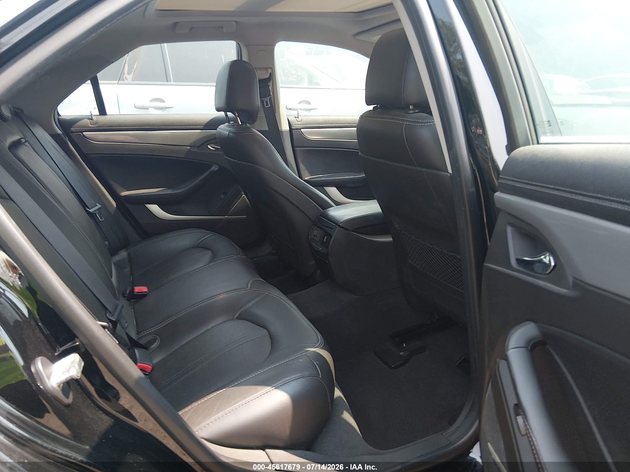 2013 Cadillac Cts Luxury Black vin: 1G6DG5E55D0178994