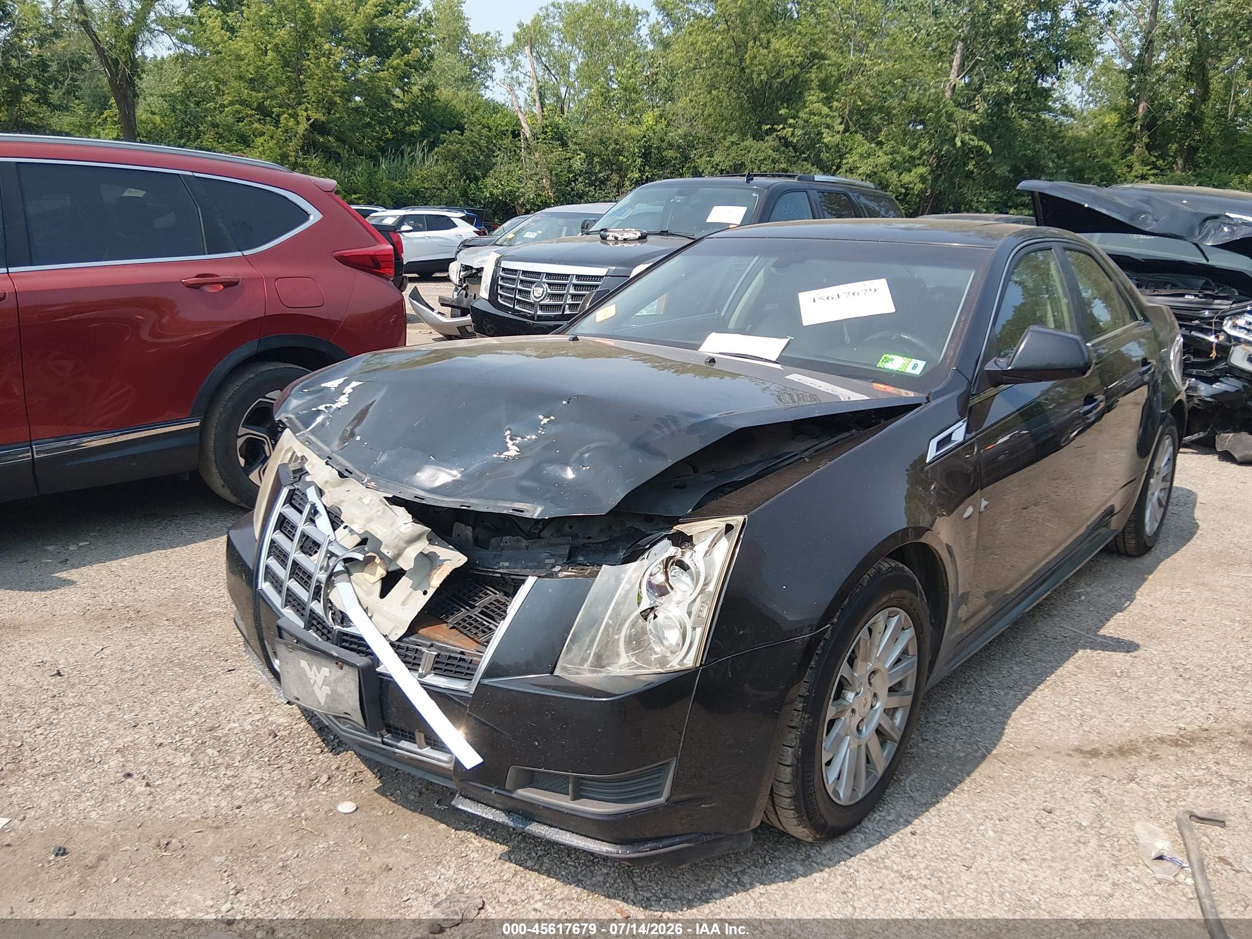 2013 Cadillac Cts Luxury Black vin: 1G6DG5E55D0178994