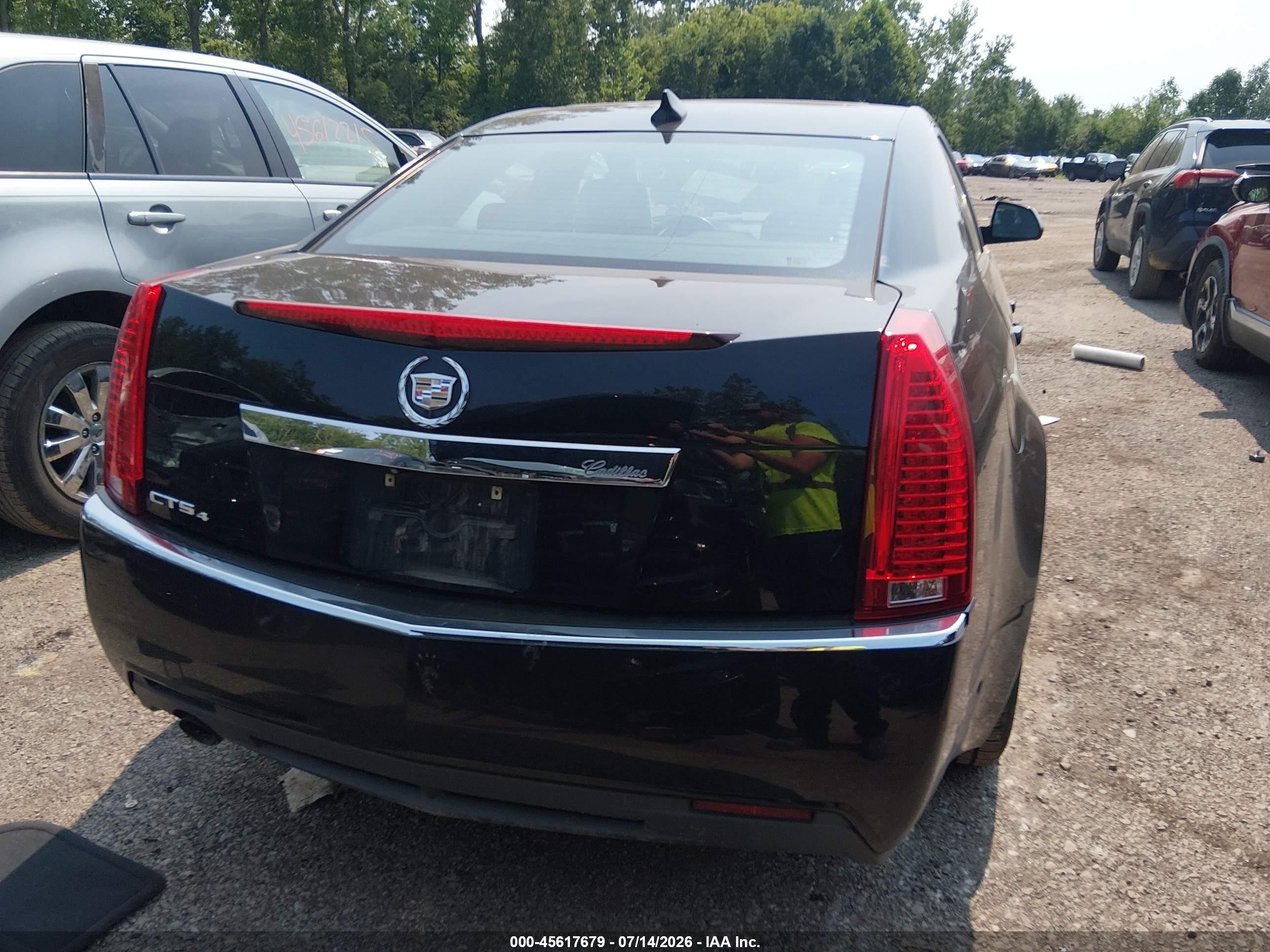 2013 Cadillac Cts Luxury Black vin: 1G6DG5E55D0178994