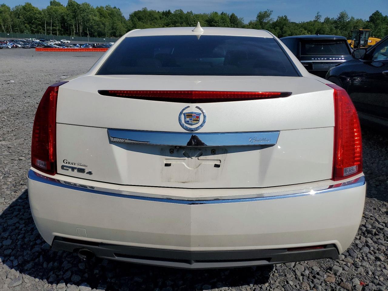 2012 Cadillac Cts Luxury Collection White vin: 1G6DG5E56C0120889