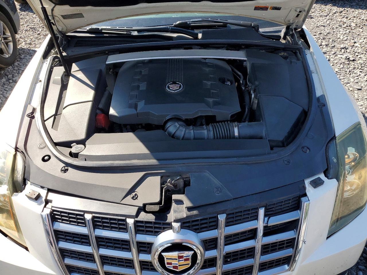 2012 Cadillac Cts Luxury Collection White vin: 1G6DG5E56C0120889