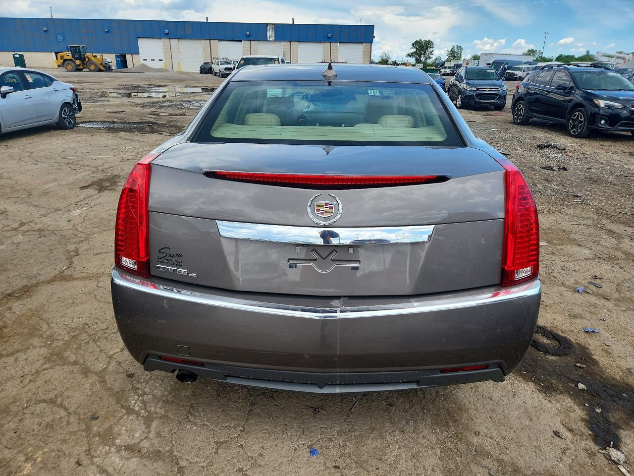 2012 Cadillac Cts Luxury Collection Tan vin: 1G6DG5E56C0122108