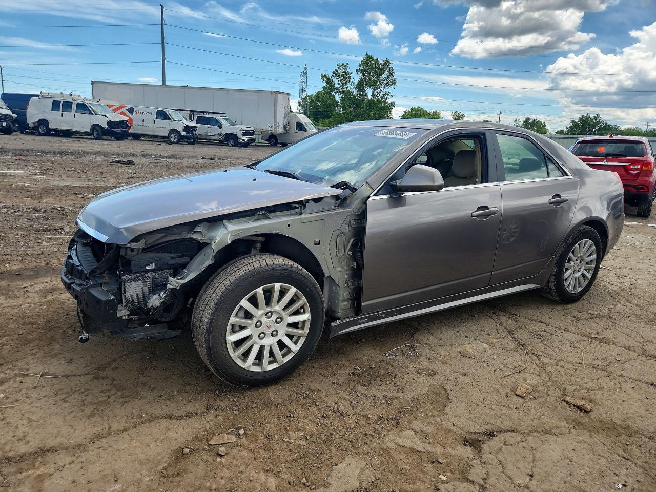 2012 Cadillac Cts Luxury Collection Tan vin: 1G6DG5E56C0122108