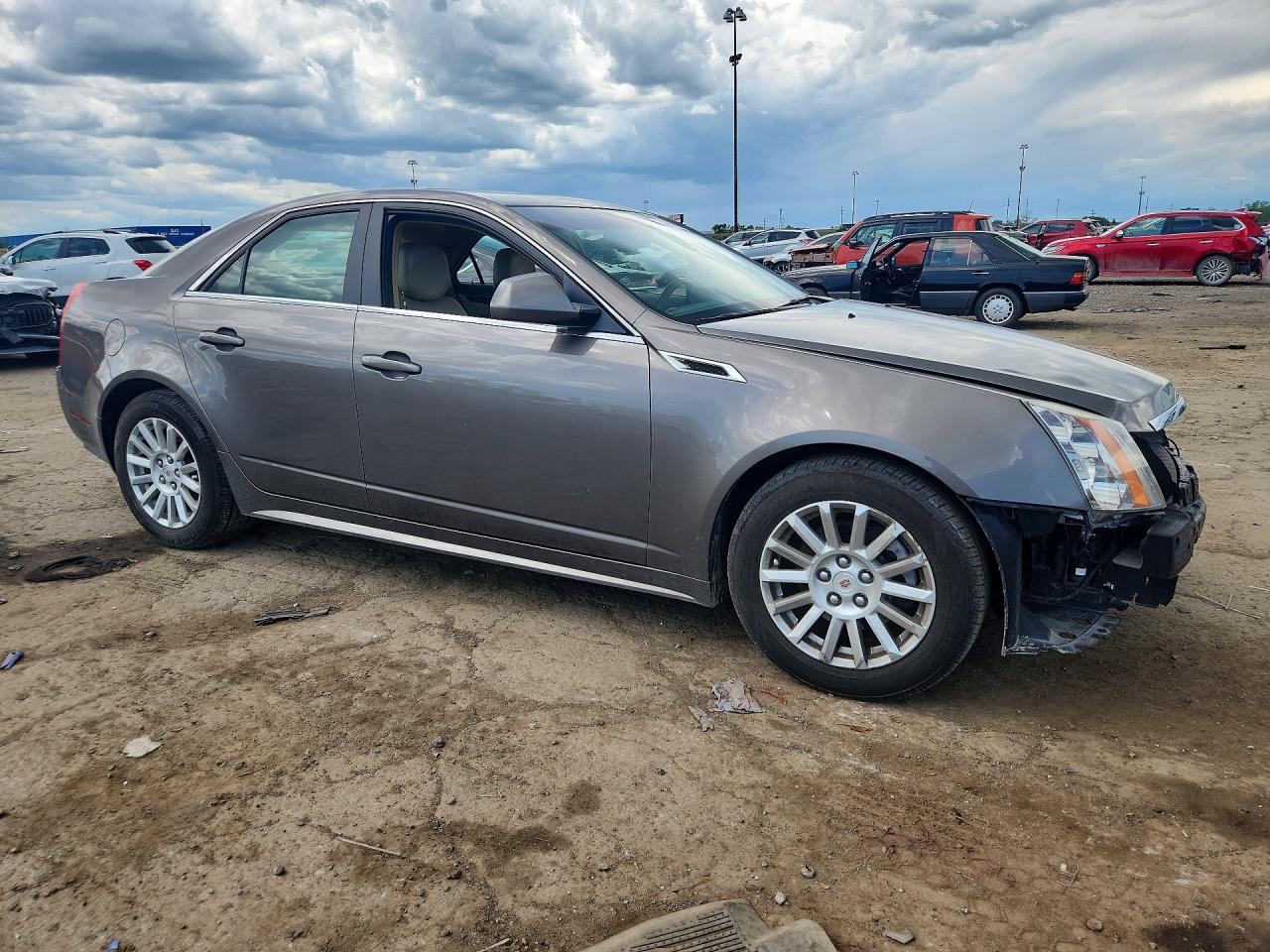 2012 Cadillac Cts Luxury Collection Tan vin: 1G6DG5E56C0122108