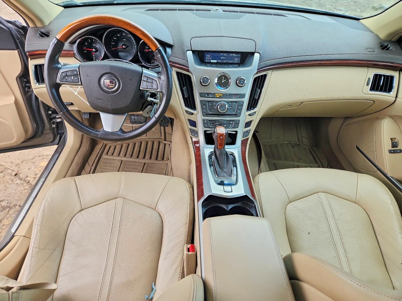 2012 Cadillac Cts Luxury Collection Tan vin: 1G6DG5E56C0122108