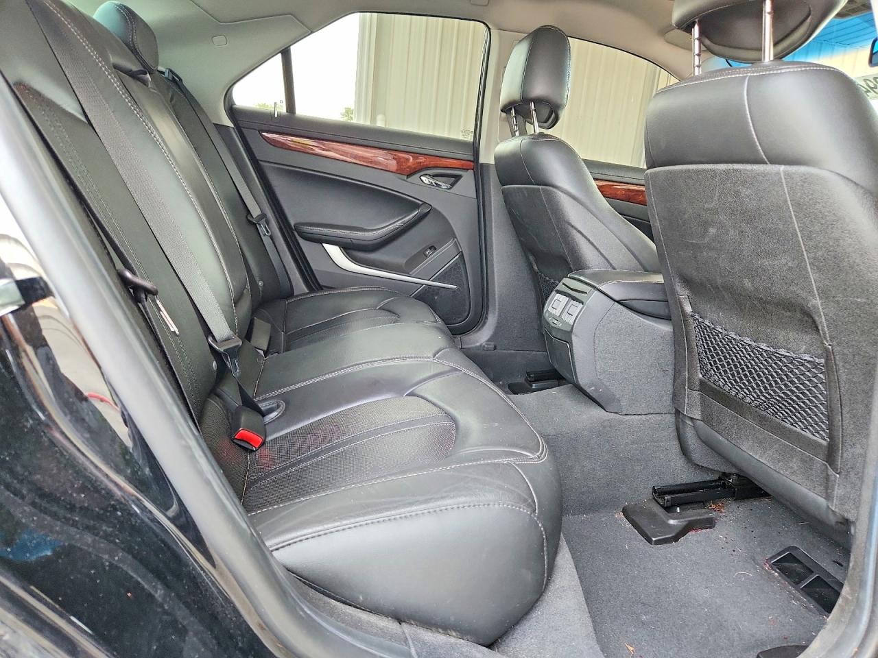 2012 Cadillac Cts Luxury Collection Black vin: 1G6DG5E56C0147042