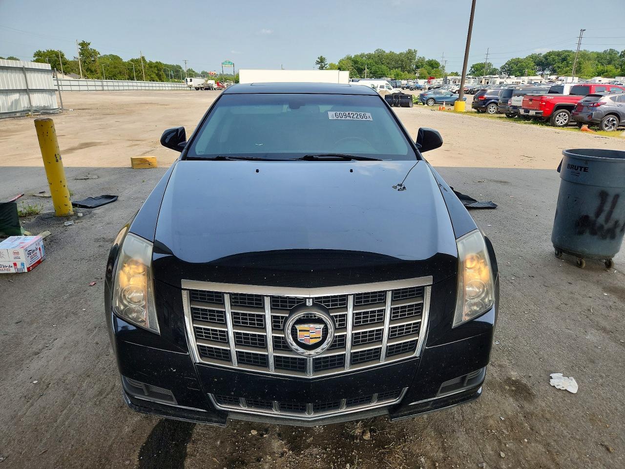 2012 Cadillac Cts Luxury Collection Black vin: 1G6DG5E56C0147042