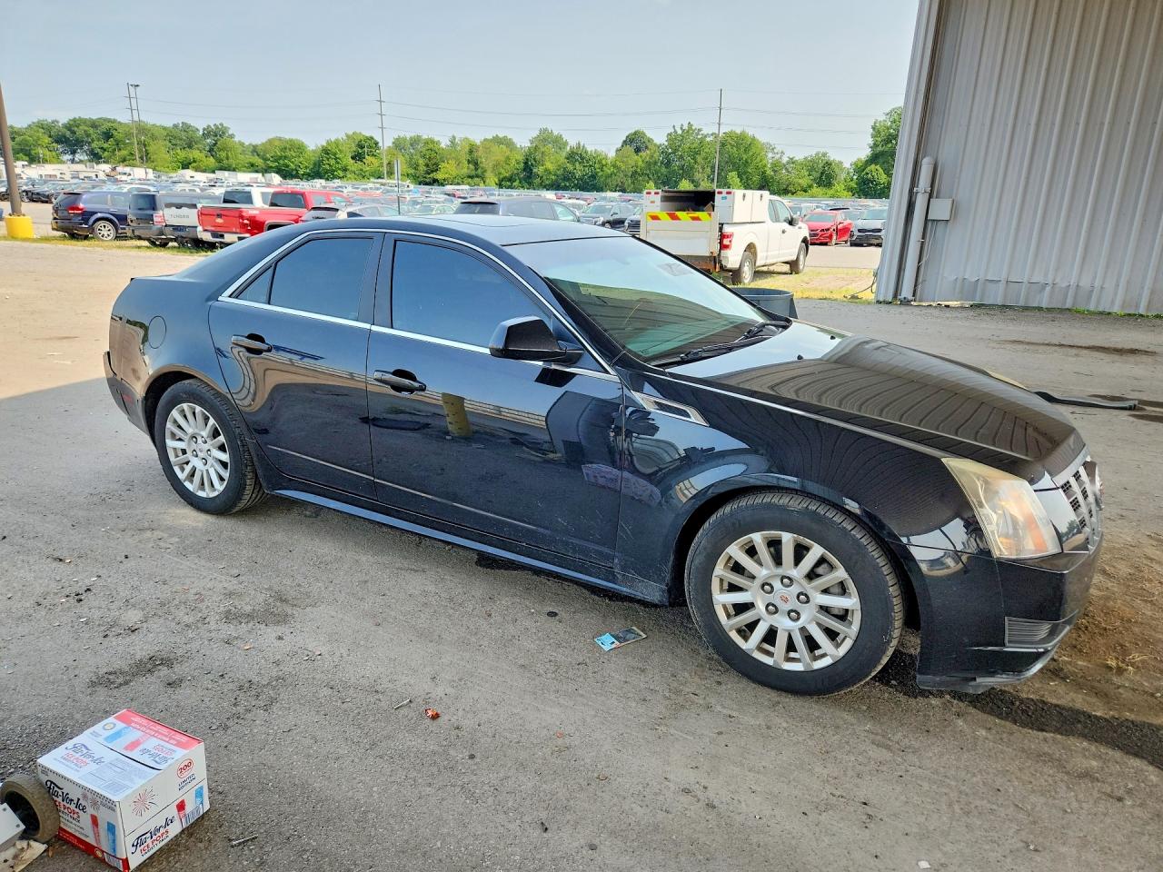 2012 Cadillac Cts Luxury Collection Black vin: 1G6DG5E56C0147042