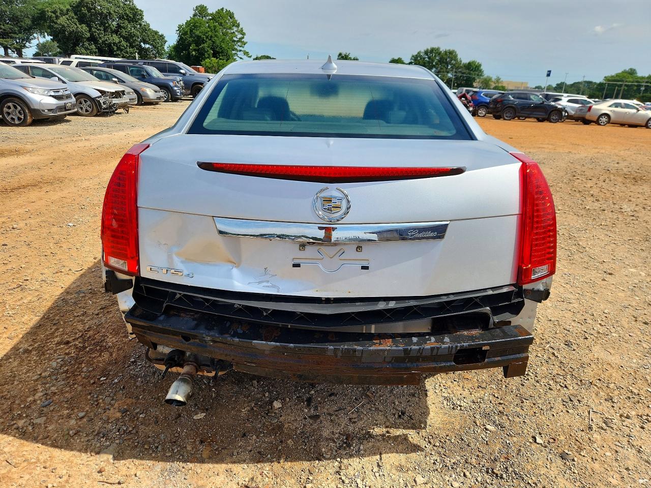 2013 Cadillac Cts Luxury Collection Silver vin: 1G6DG5E56D0119369