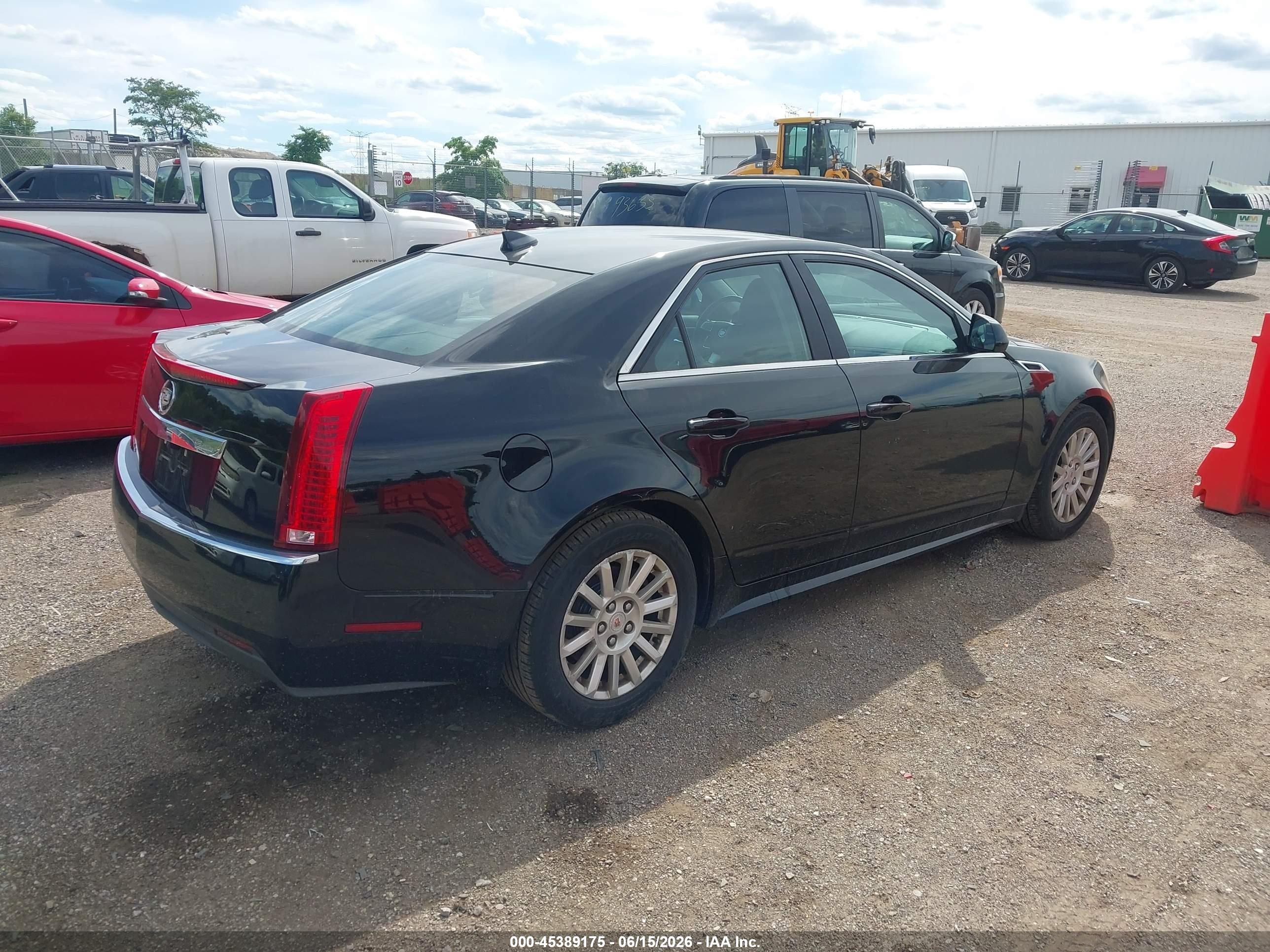 2013 Cadillac Cts Luxury Black vin: 1G6DG5E56D0178664