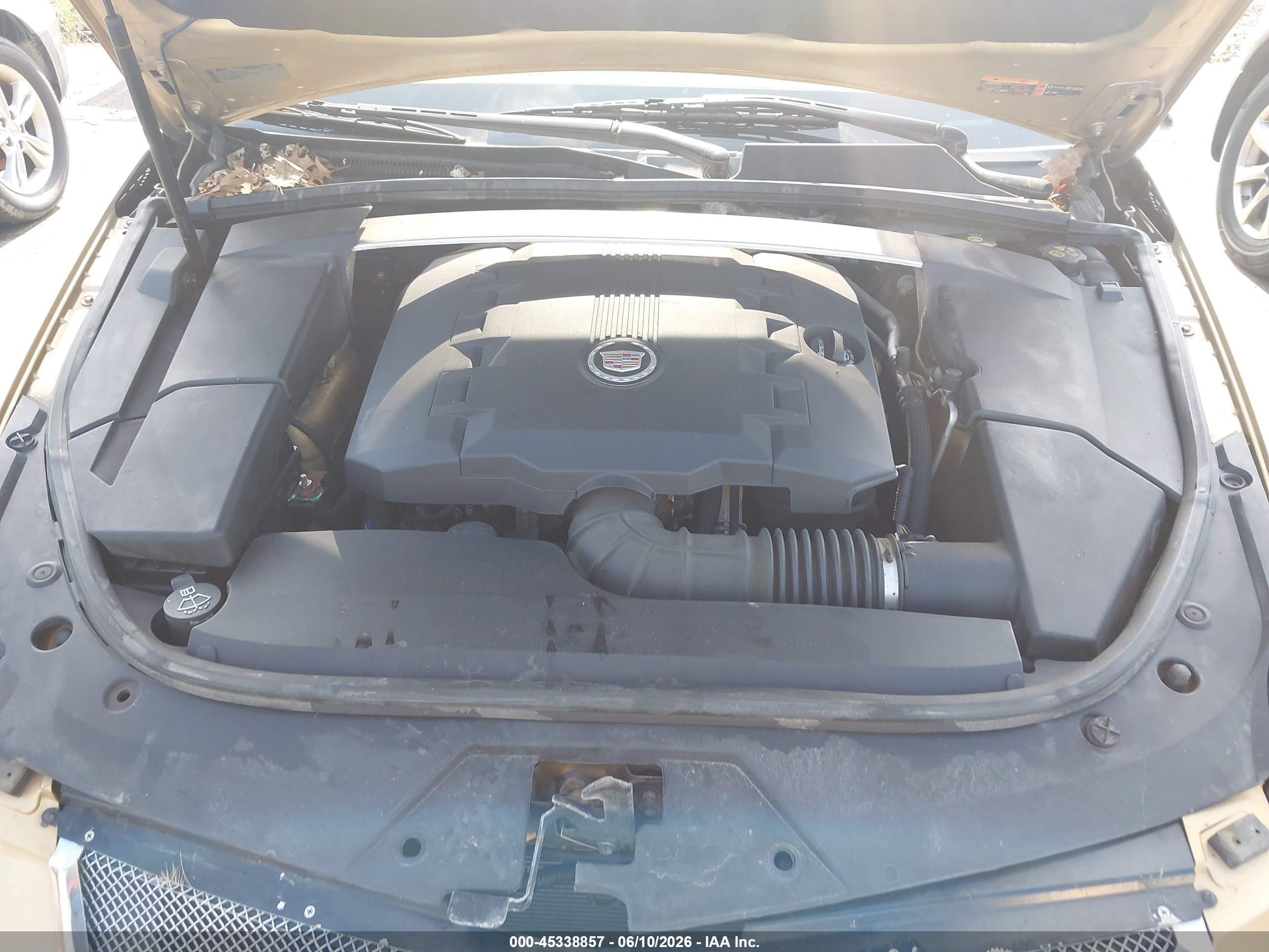 2013 Cadillac Cts Luxury Золотой vin: 1G6DG5E57D0102693