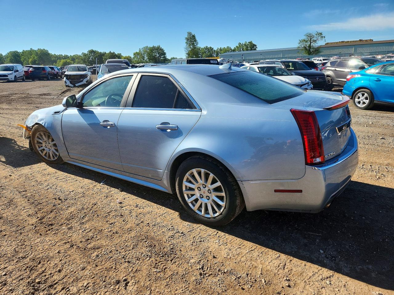 2013 Cadillac Cts Luxury Collection Blue vin: 1G6DG5E57D0102855