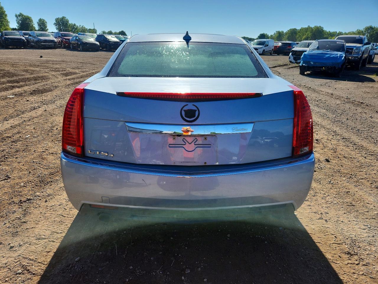 2013 Cadillac Cts Luxury Collection Blue vin: 1G6DG5E57D0102855