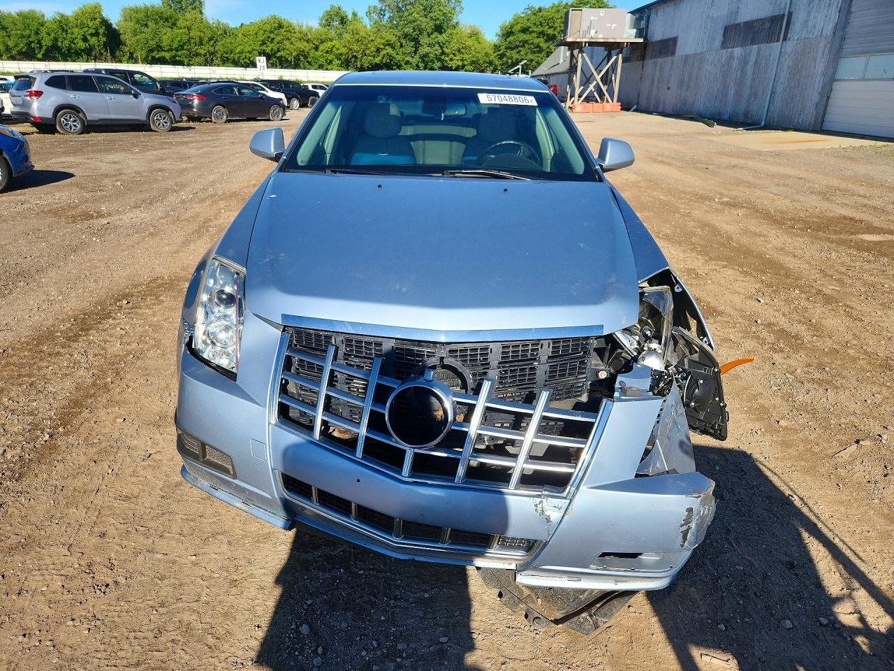 2013 Cadillac Cts Luxury Collection Blue vin: 1G6DG5E57D0102855