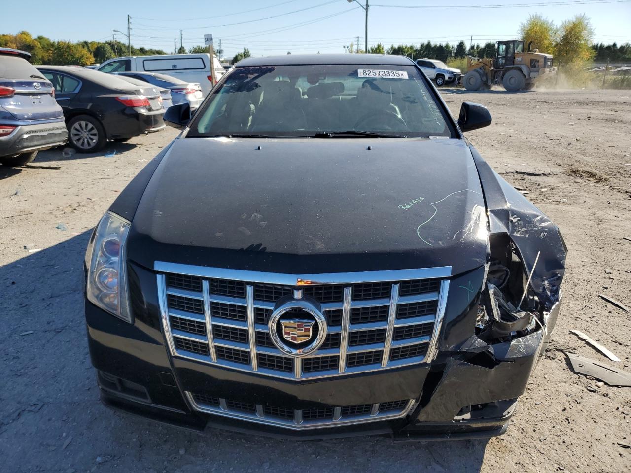 2013 Cadillac Cts Luxury Collection Black vin: 1G6DG5E57D0116092