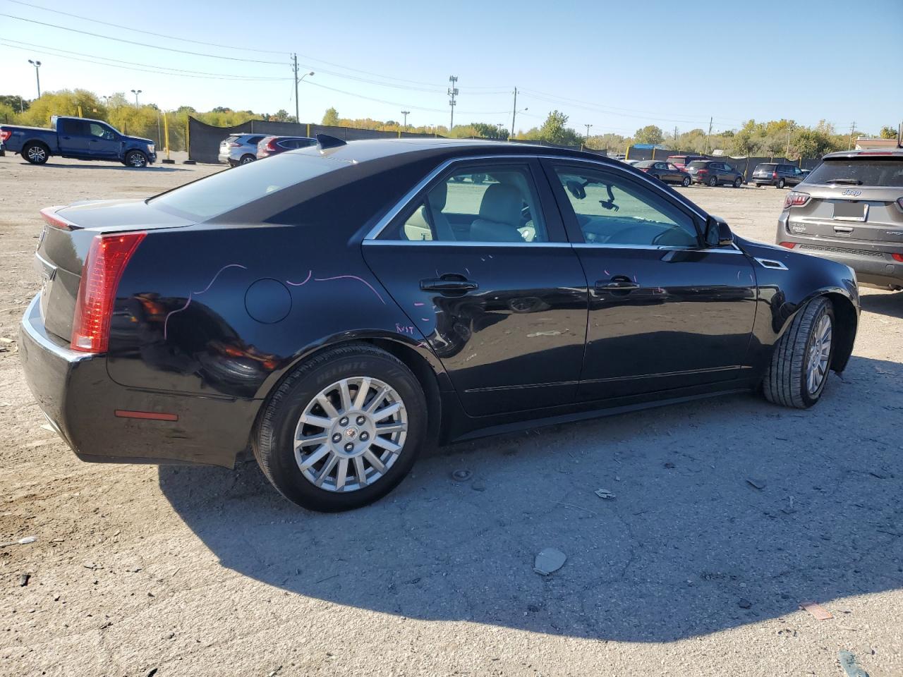 2013 Cadillac Cts Luxury Collection Black vin: 1G6DG5E57D0116092