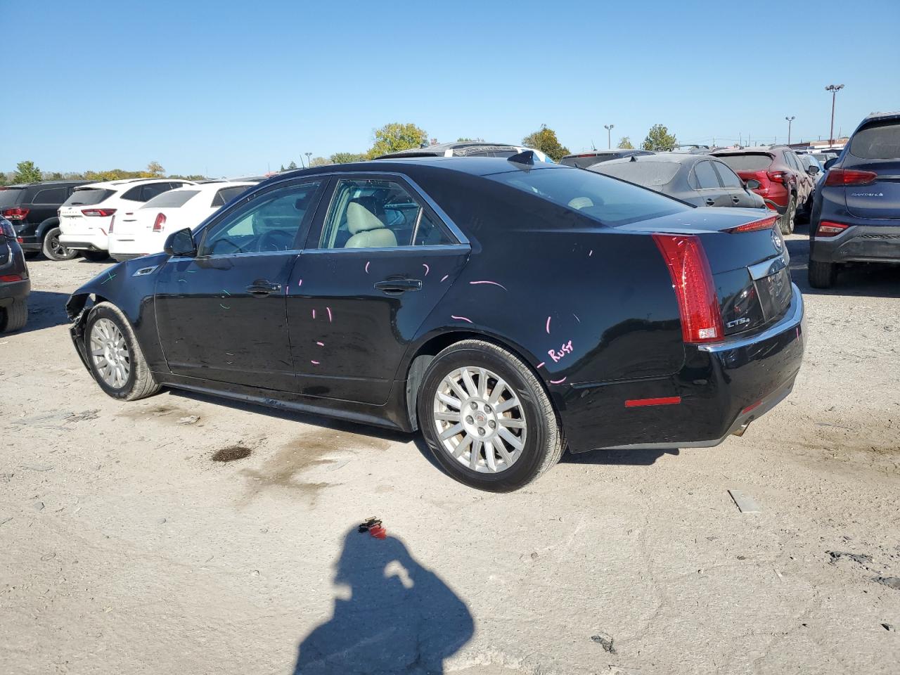 2013 Cadillac Cts Luxury Collection Black vin: 1G6DG5E57D0116092