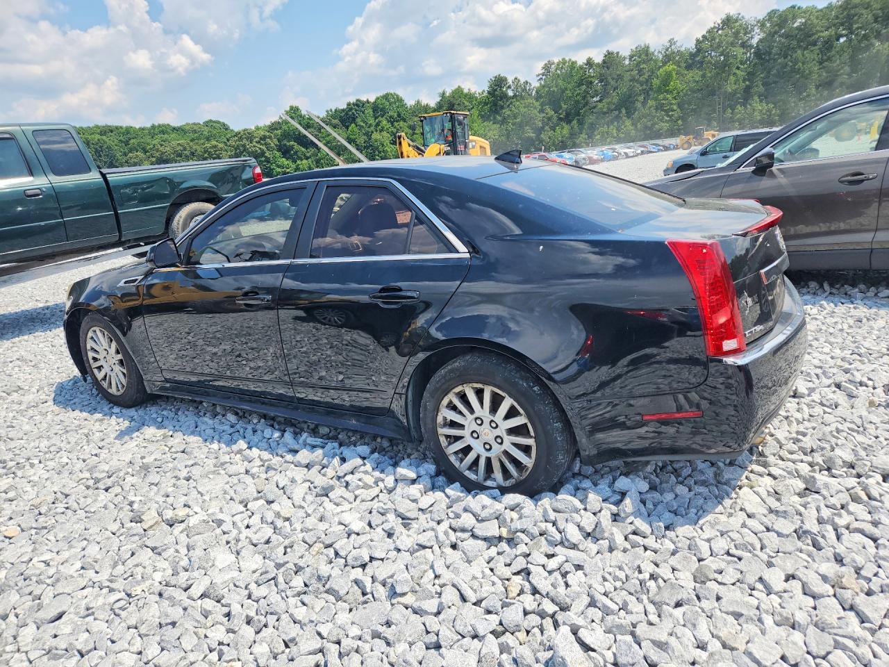 2012 Cadillac Cts Luxury Collection Black vin: 1G6DG5E58C0116780