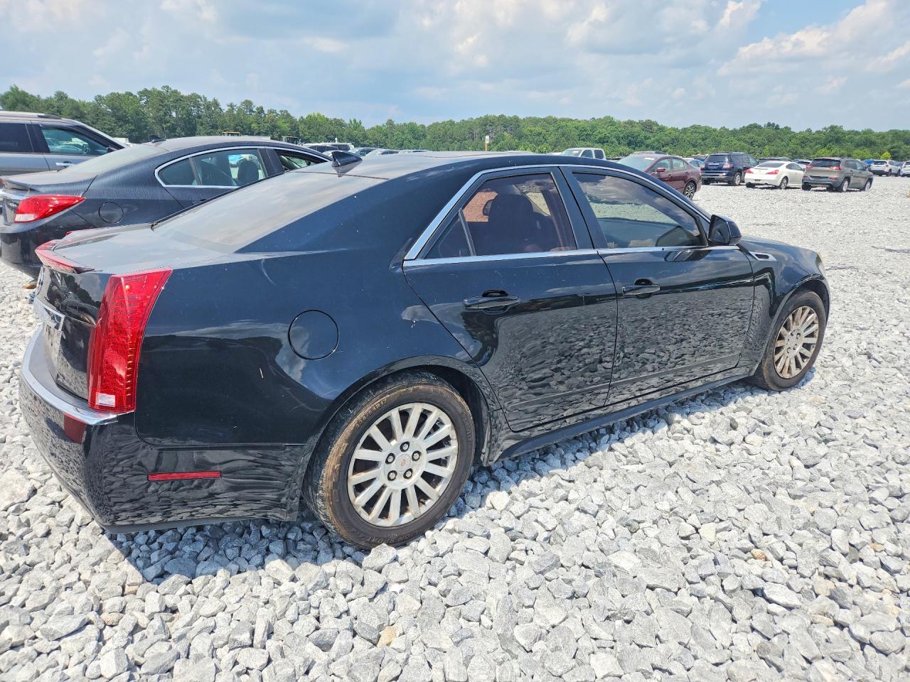 2012 Cadillac Cts Luxury Collection Black vin: 1G6DG5E58C0116780