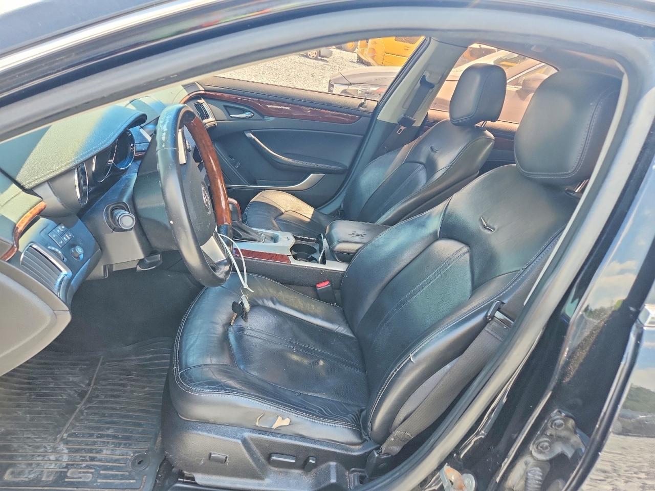2012 Cadillac Cts Luxury Collection Black vin: 1G6DG5E58C0116780
