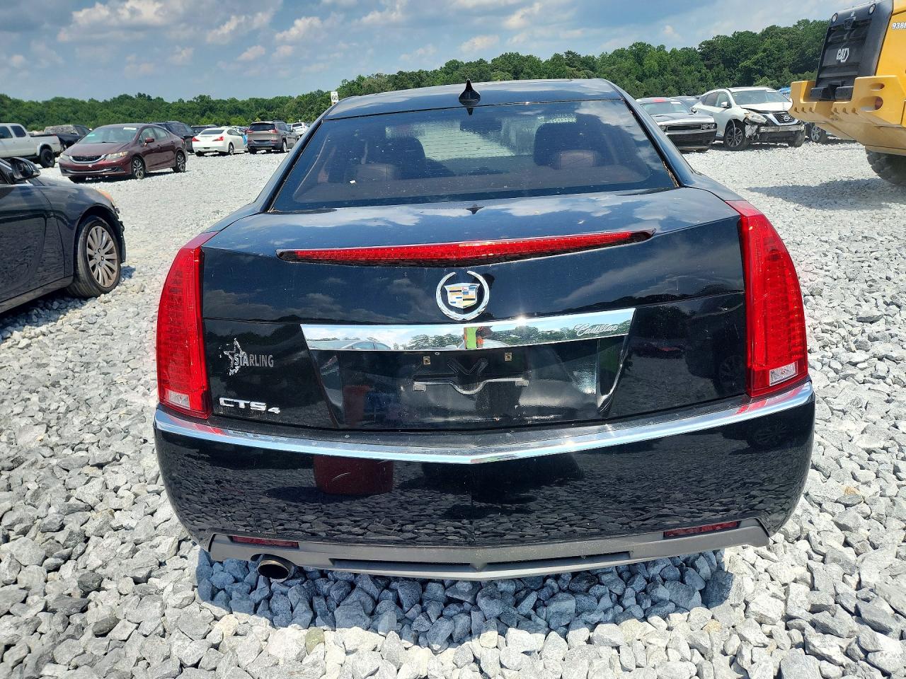 2012 Cadillac Cts Luxury Collection Black vin: 1G6DG5E58C0116780