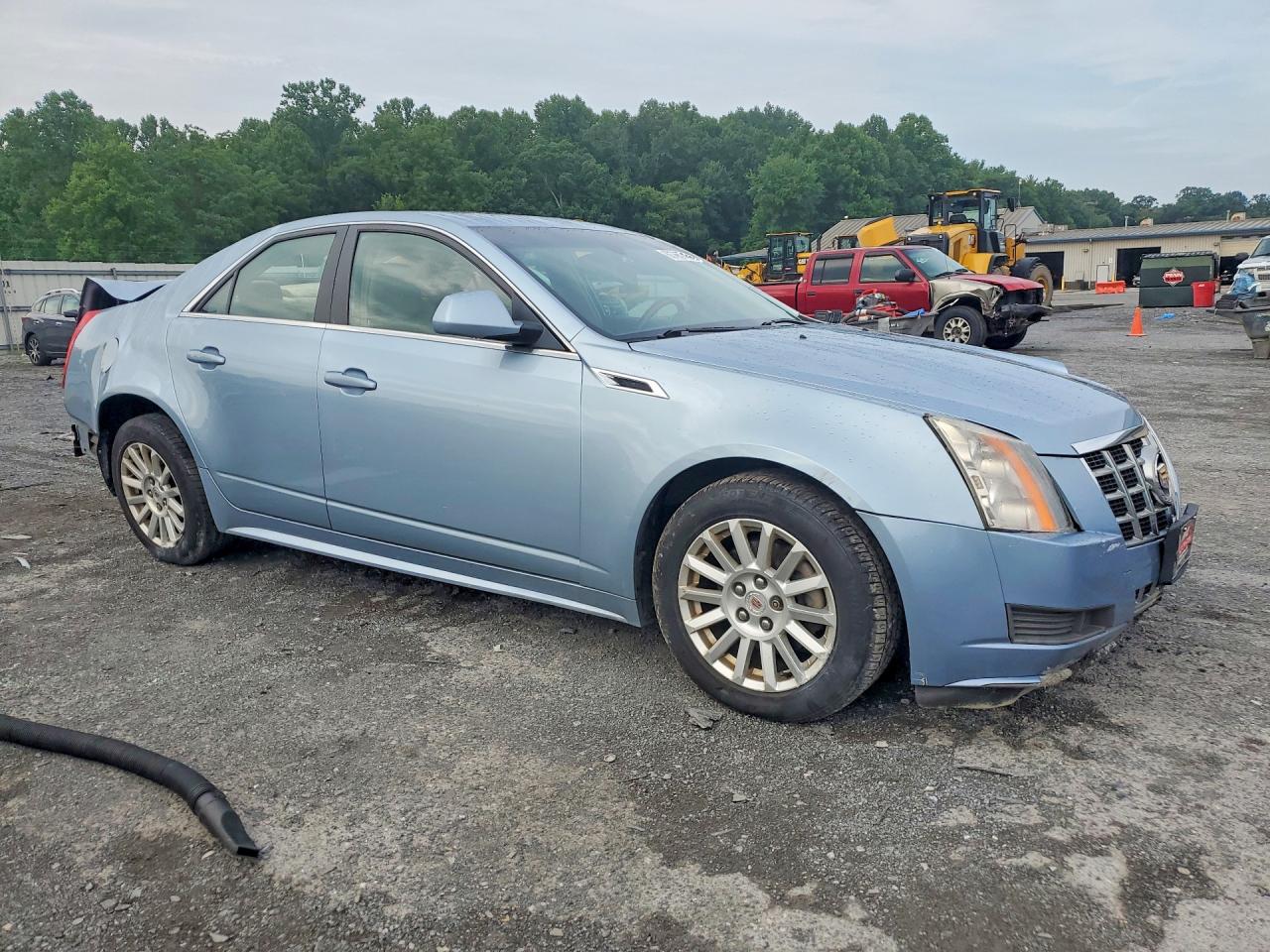 2013 Cadillac Cts Luxury Collection Blue vin: 1G6DG5E58D0125898