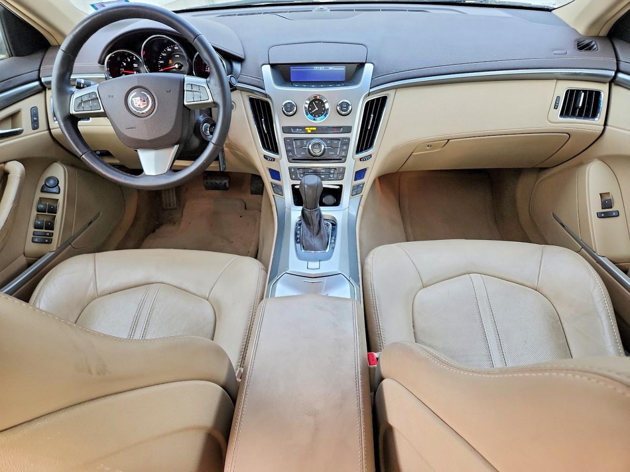 2013 Cadillac Cts Luxury Collection White vin: 1G6DG5E58D0158478