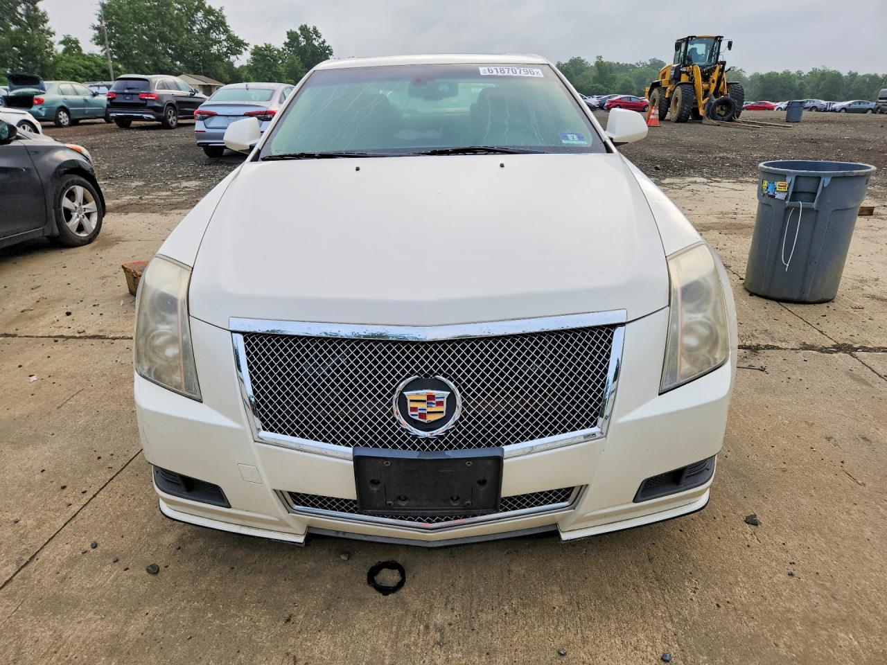 2013 Cadillac Cts Luxury Collection White vin: 1G6DG5E58D0158478