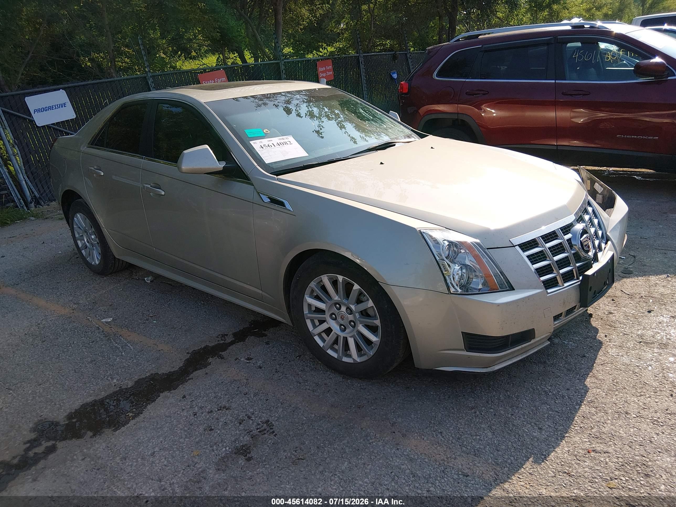 2013 Cadillac Cts Luxury Gold vin: 1G6DG5E58D0167102