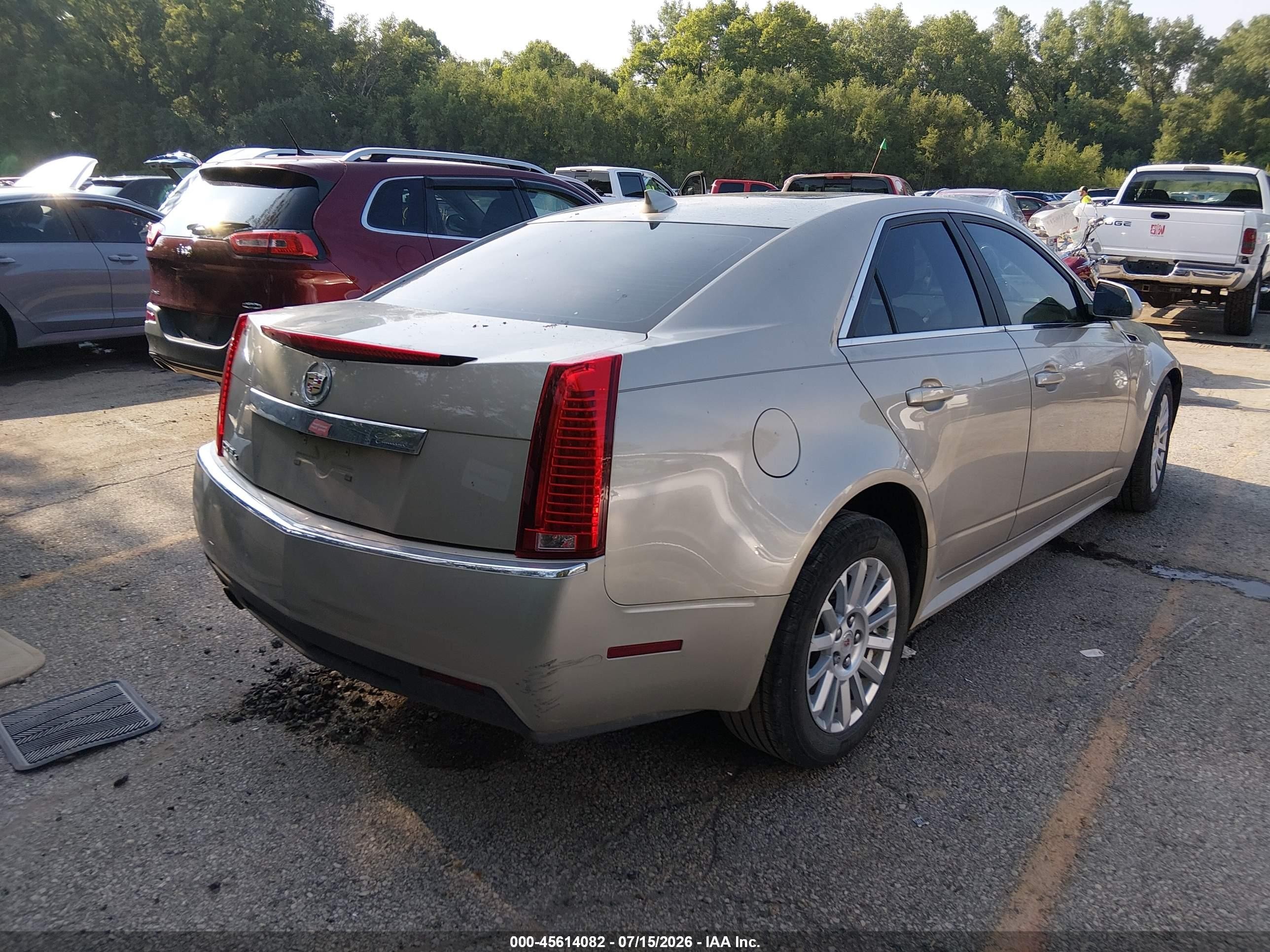 2013 Cadillac Cts Luxury Gold vin: 1G6DG5E58D0167102