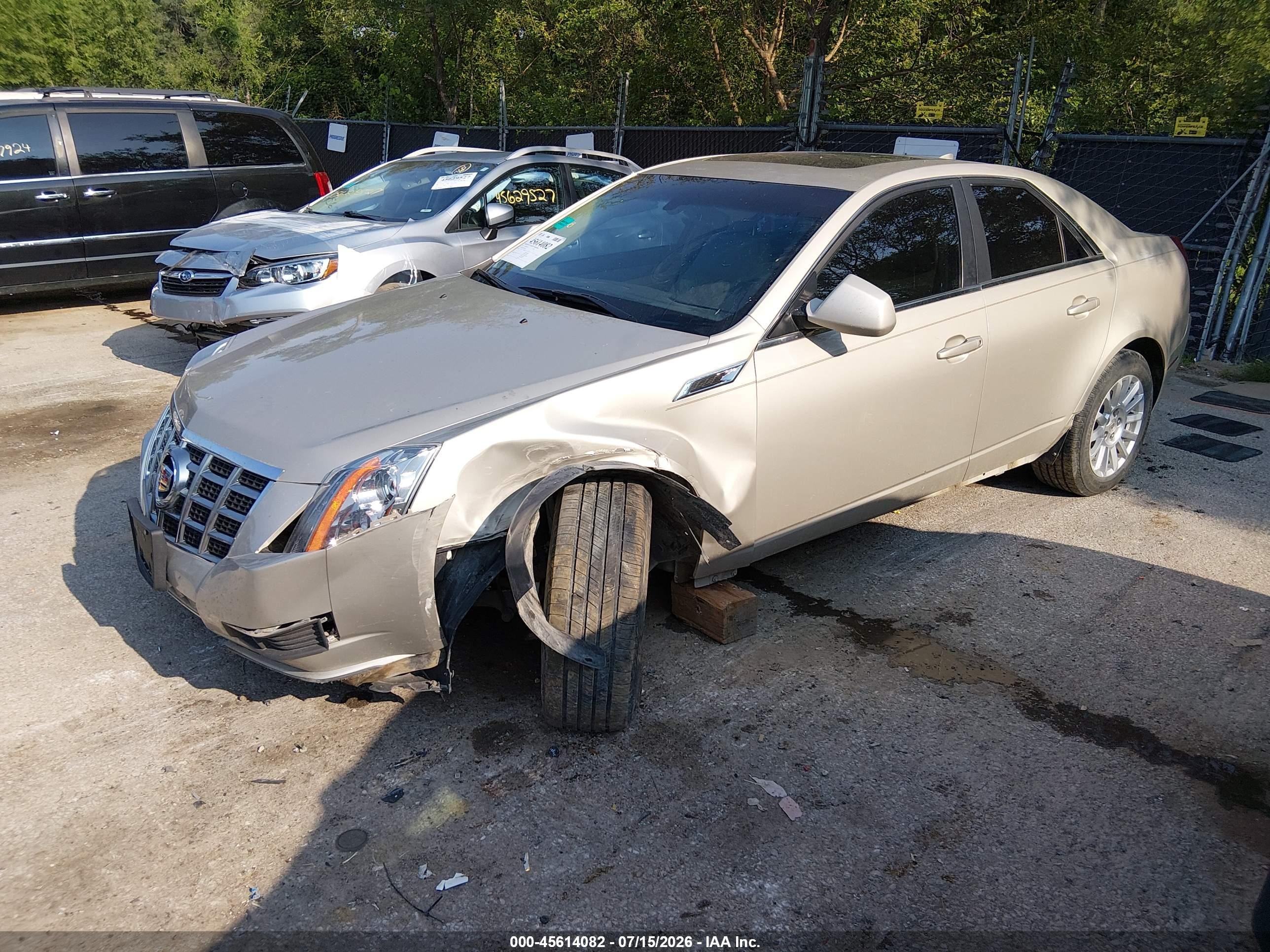 2013 Cadillac Cts Luxury Gold vin: 1G6DG5E58D0167102