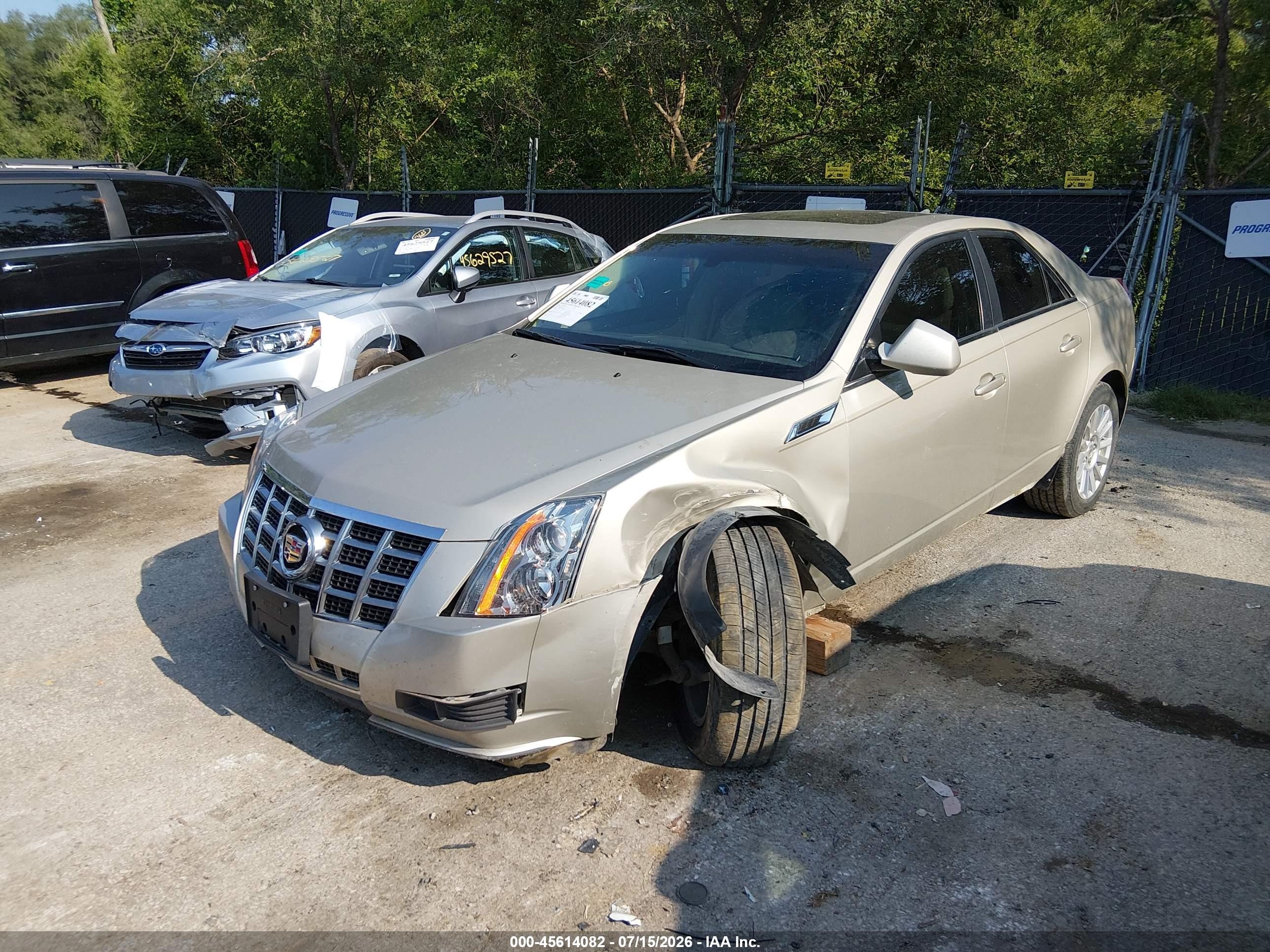 2013 Cadillac Cts Luxury Gold vin: 1G6DG5E58D0167102
