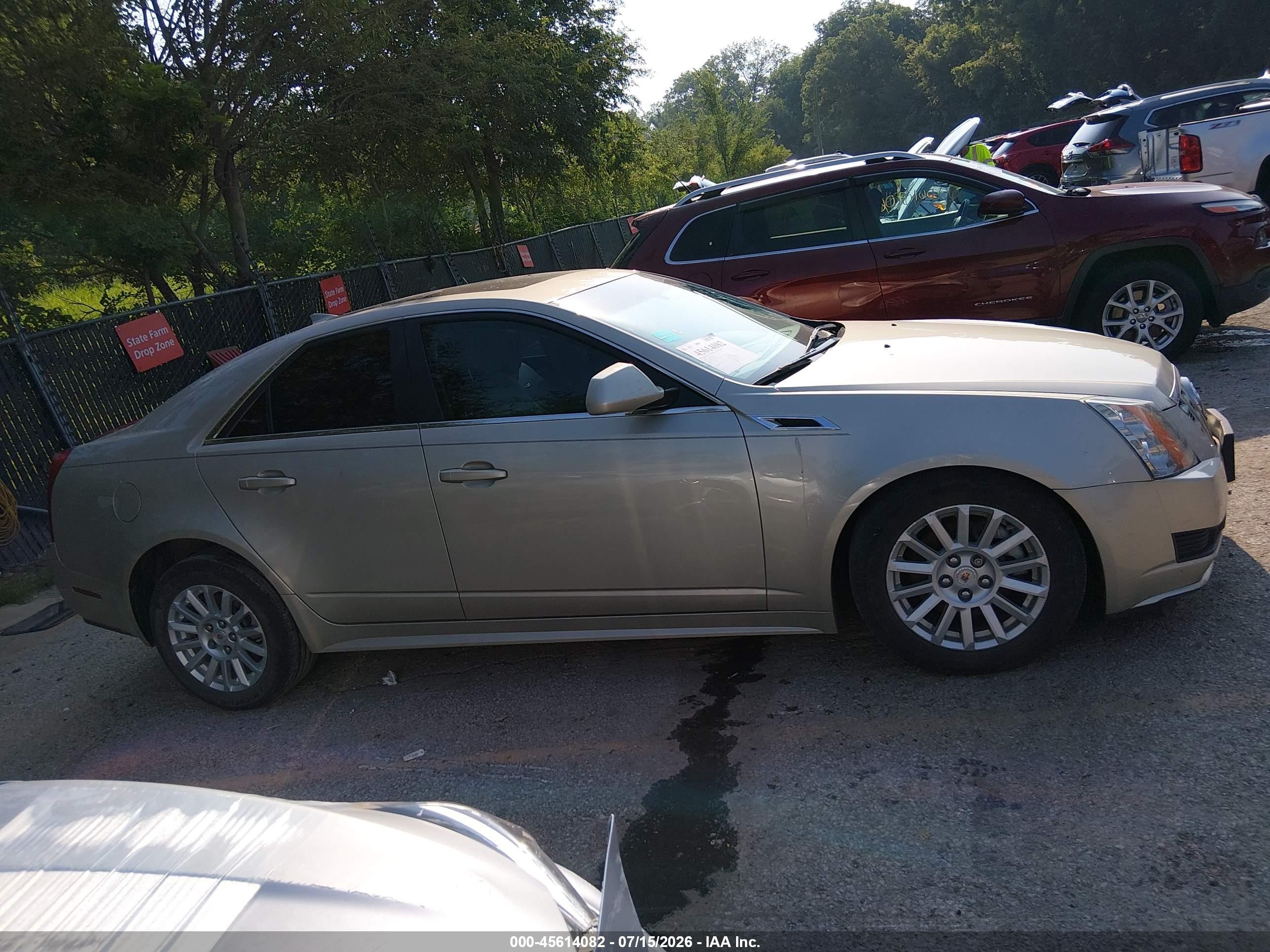 2013 Cadillac Cts Luxury Gold vin: 1G6DG5E58D0167102
