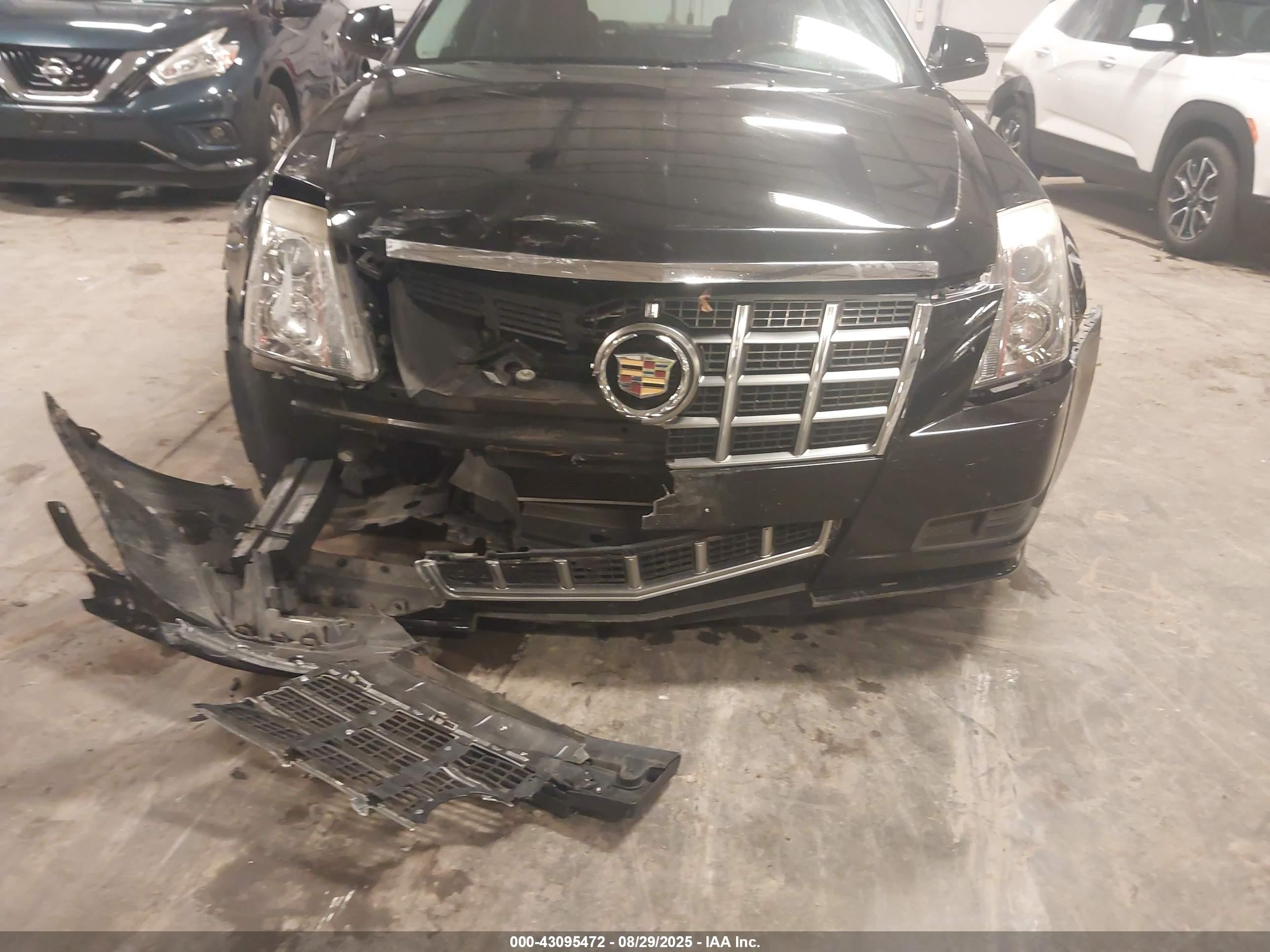 2012 Cadillac Cts Luxury Black vin: 1G6DG5E59C0106081