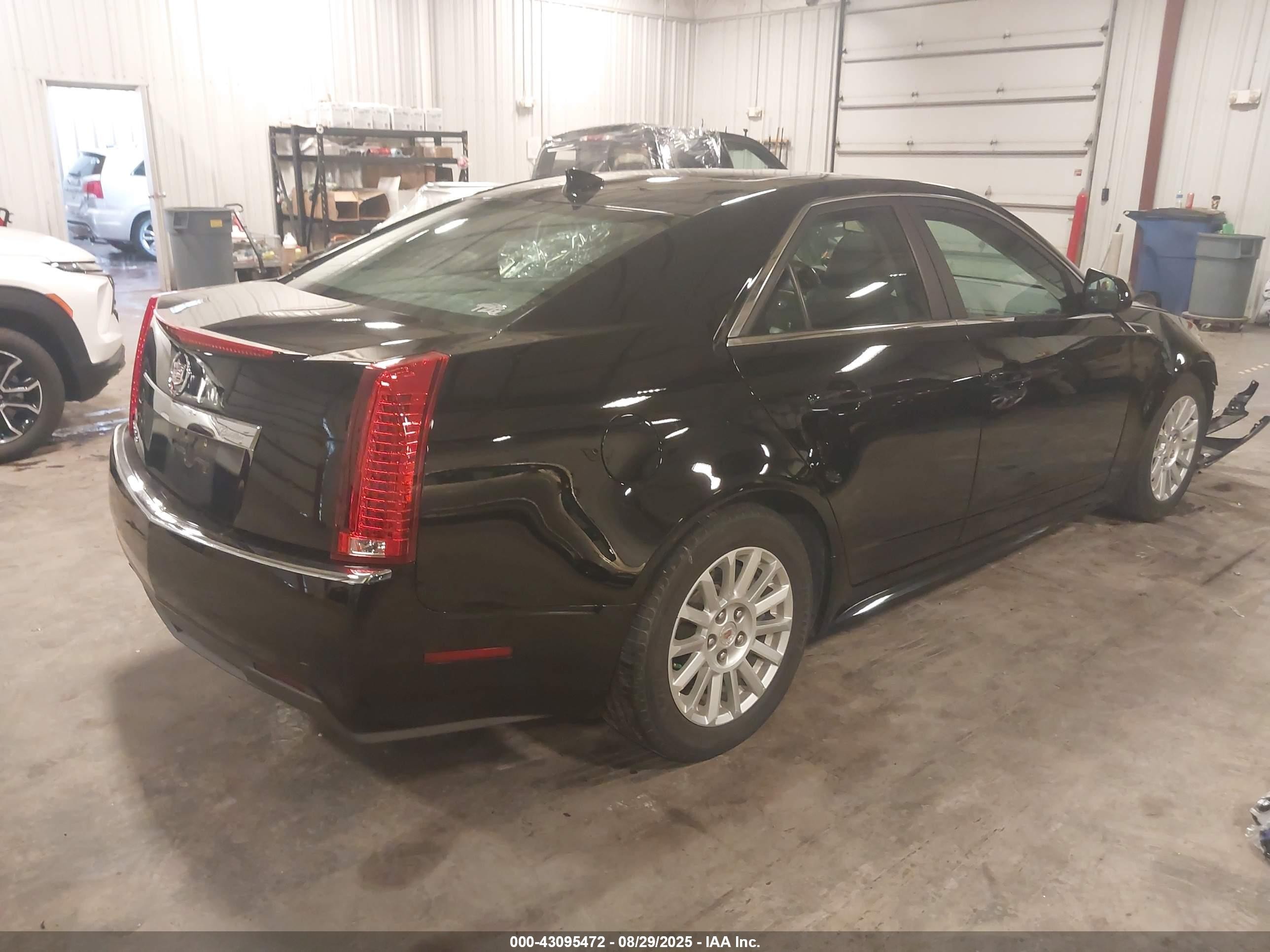 2012 Cadillac Cts Luxury Black vin: 1G6DG5E59C0106081
