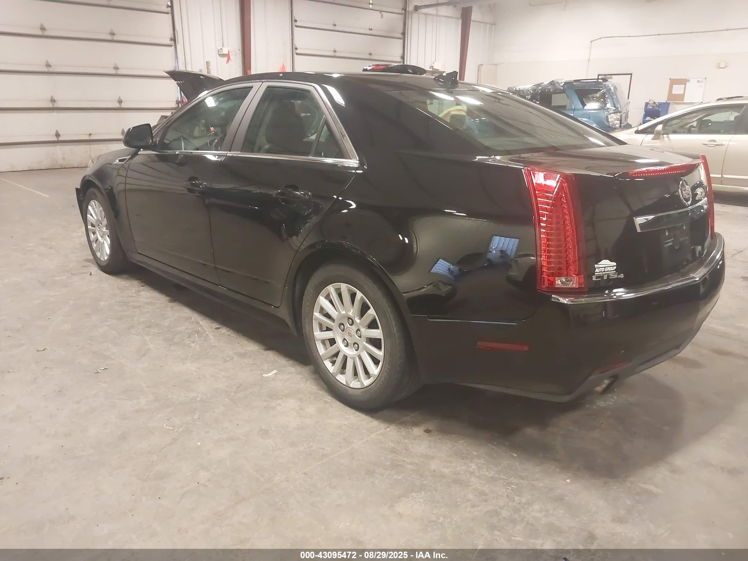 2012 Cadillac Cts Luxury Black vin: 1G6DG5E59C0106081
